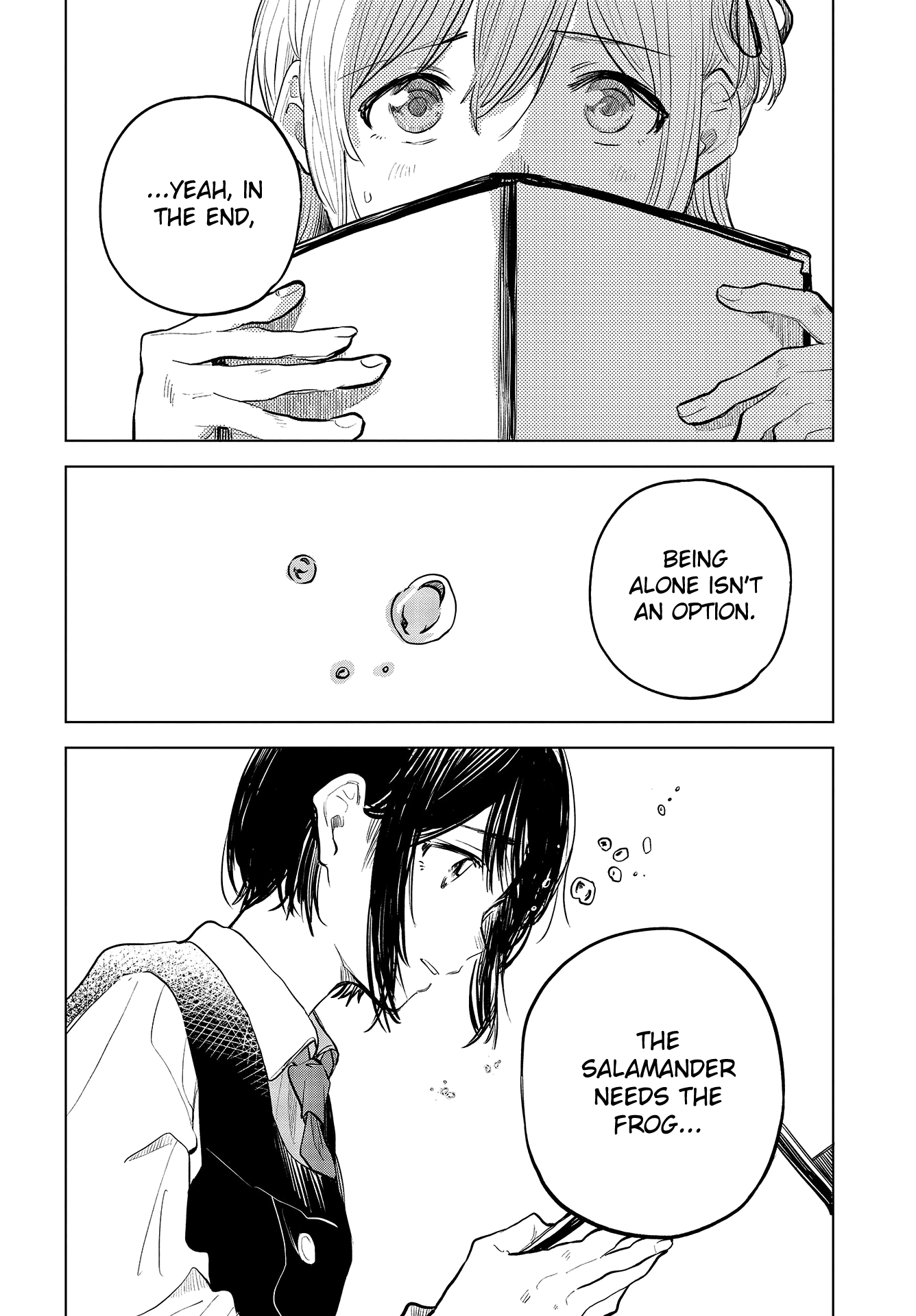 Nettaigyo wa Yuki ni Kogareru Chapter 32 page 35 - Chapter 32: Koyuki Honami Isn't Alone
