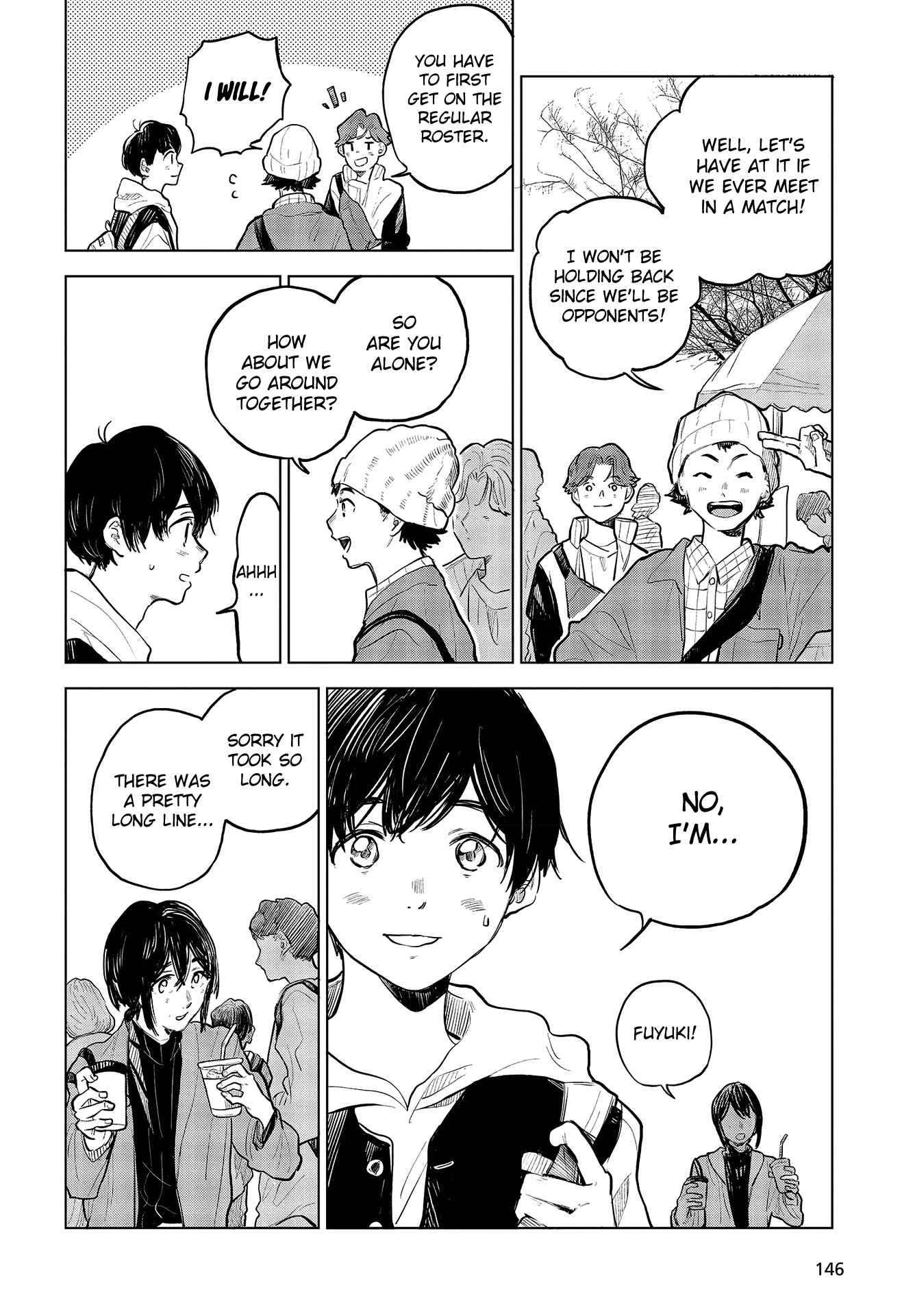 Nettaigyo wa Yuki ni Kogareru Chapter 32 page 4 - Chapter 32: Koyuki Honami Isn't Alone