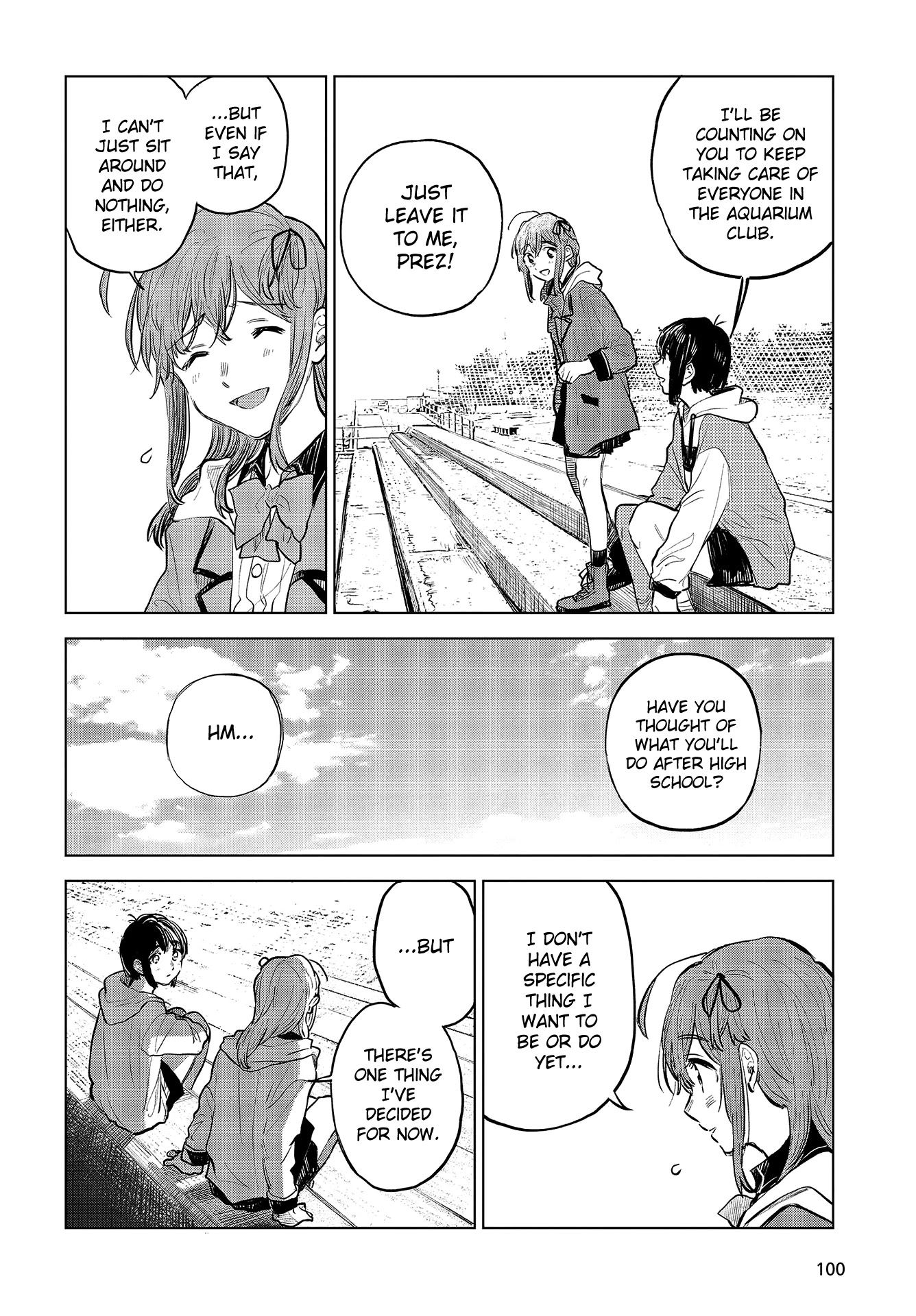 Nettaigyo wa Yuki ni Kogareru Chapter 33 page 12 - Chapter 33: Koyuki Honami Won't Get Sad