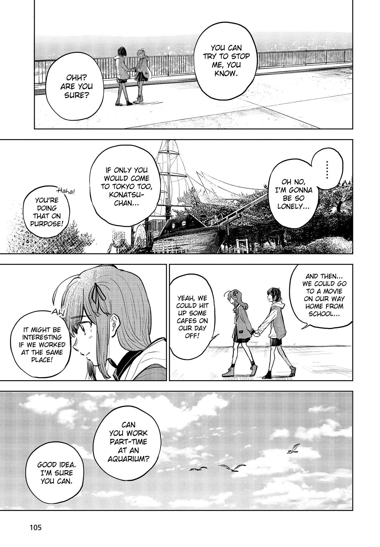 Nettaigyo wa Yuki ni Kogareru Chapter 33 page 17 - Chapter 33: Koyuki Honami Won't Get Sad