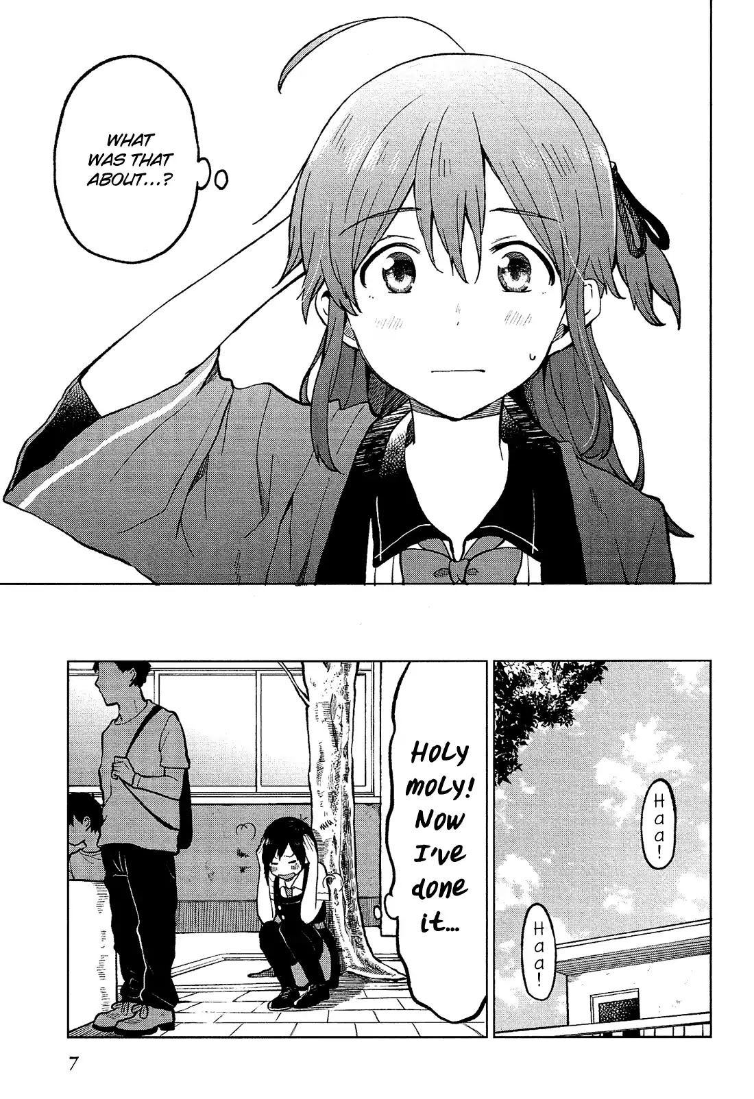 Nettaigyo wa Yuki ni Kogareru Chapter 5 page 10 - Chapter 5: Konatsu Amano Won't Ask.
