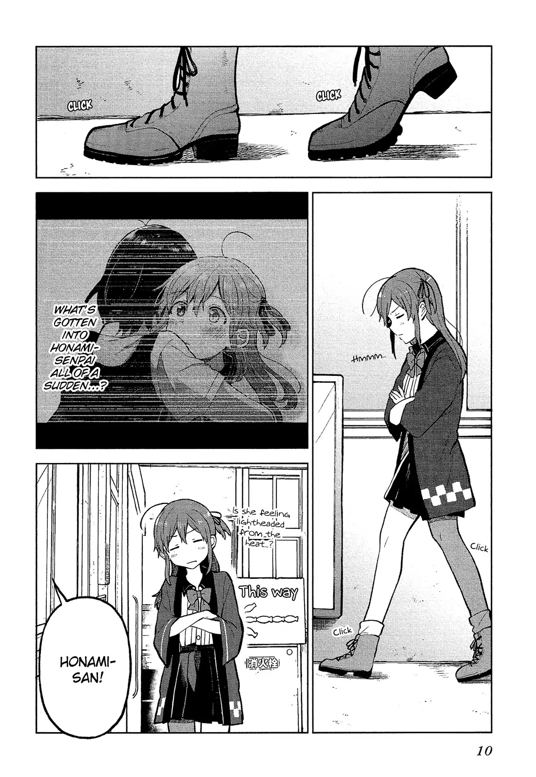 Nettaigyo wa Yuki ni Kogareru Chapter 5 page 13 - Chapter 5: Konatsu Amano Won't Ask.