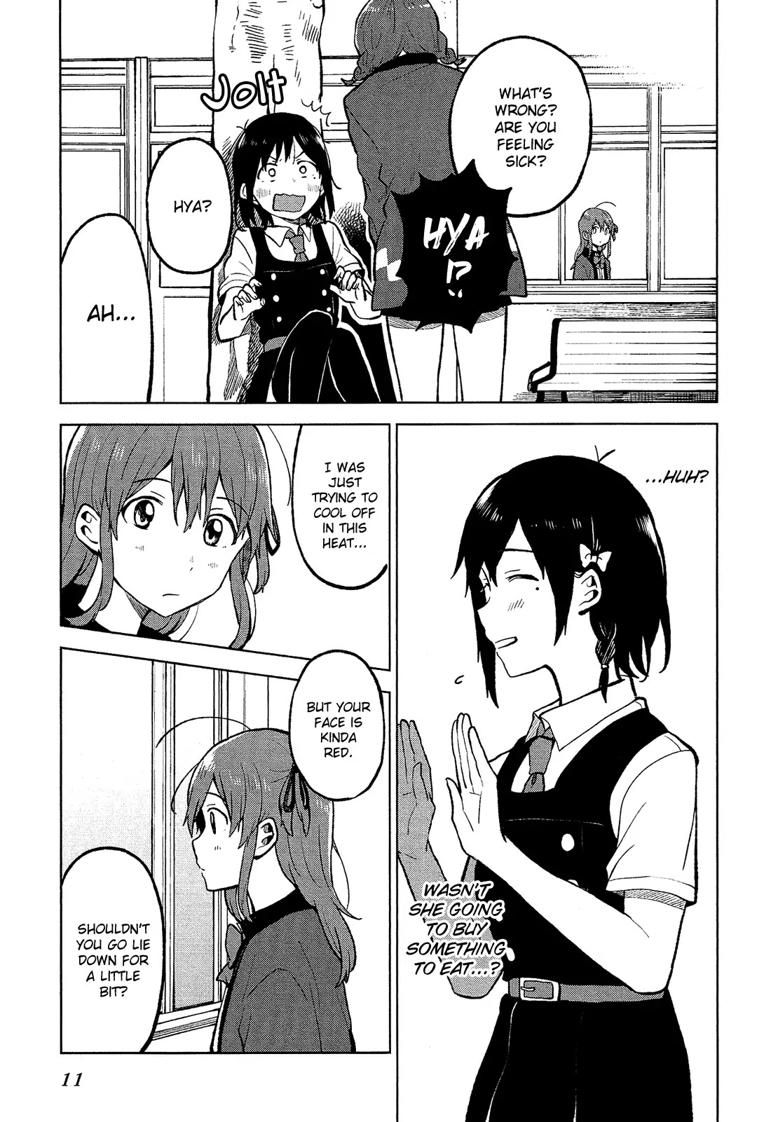 Nettaigyo wa Yuki ni Kogareru Chapter 5 page 14 - Chapter 5: Konatsu Amano Won't Ask.