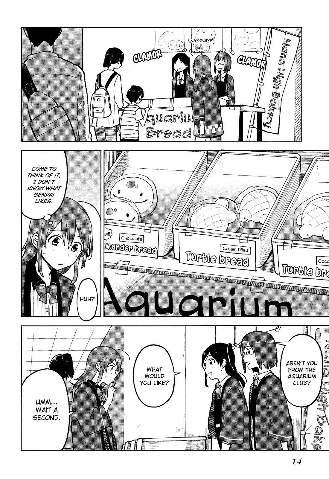 Nettaigyo wa Yuki ni Kogareru Chapter 5 page 17 - Chapter 5: Konatsu Amano Won't Ask.