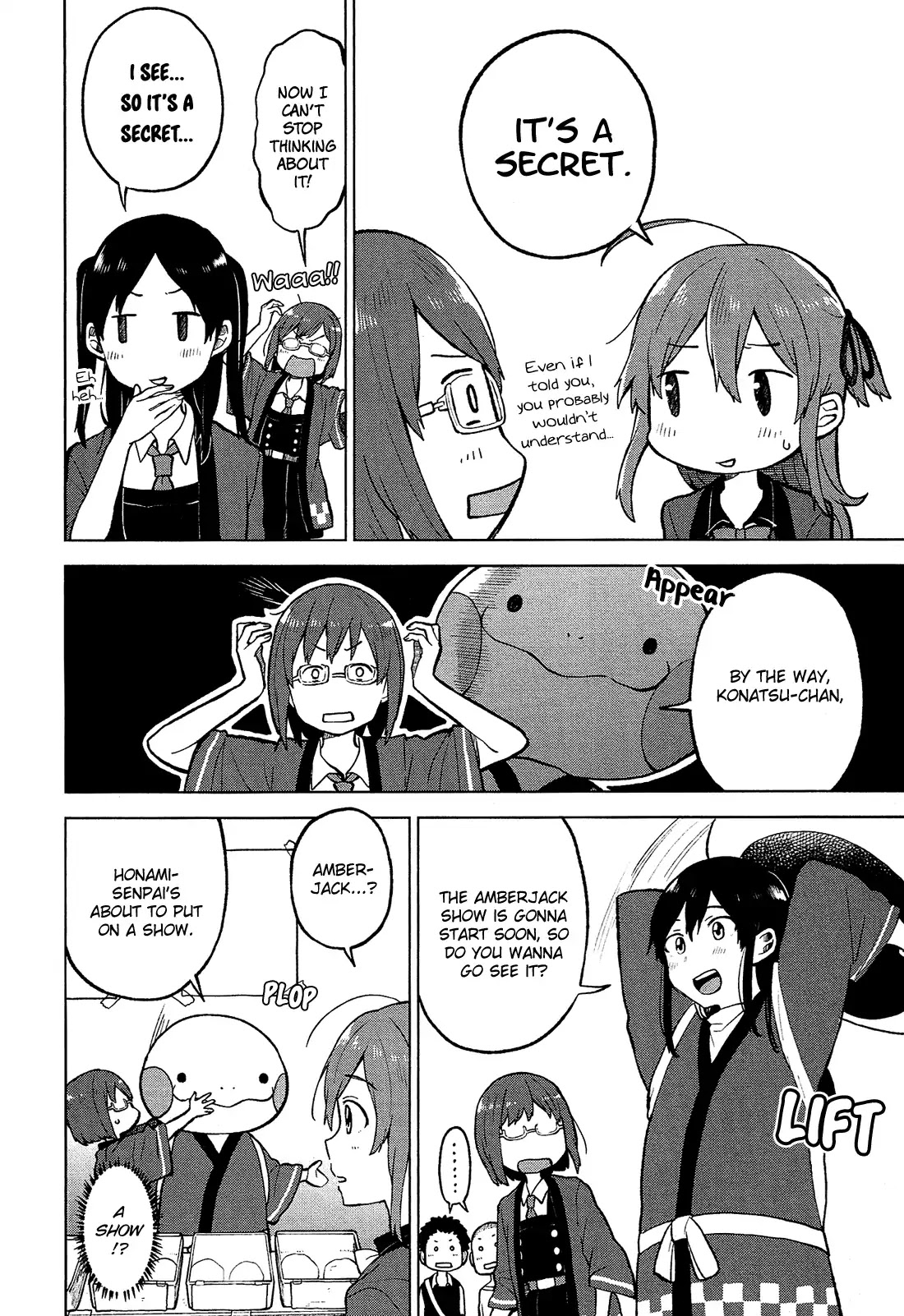 Nettaigyo wa Yuki ni Kogareru Chapter 5 page 19 - Chapter 5: Konatsu Amano Won't Ask.
