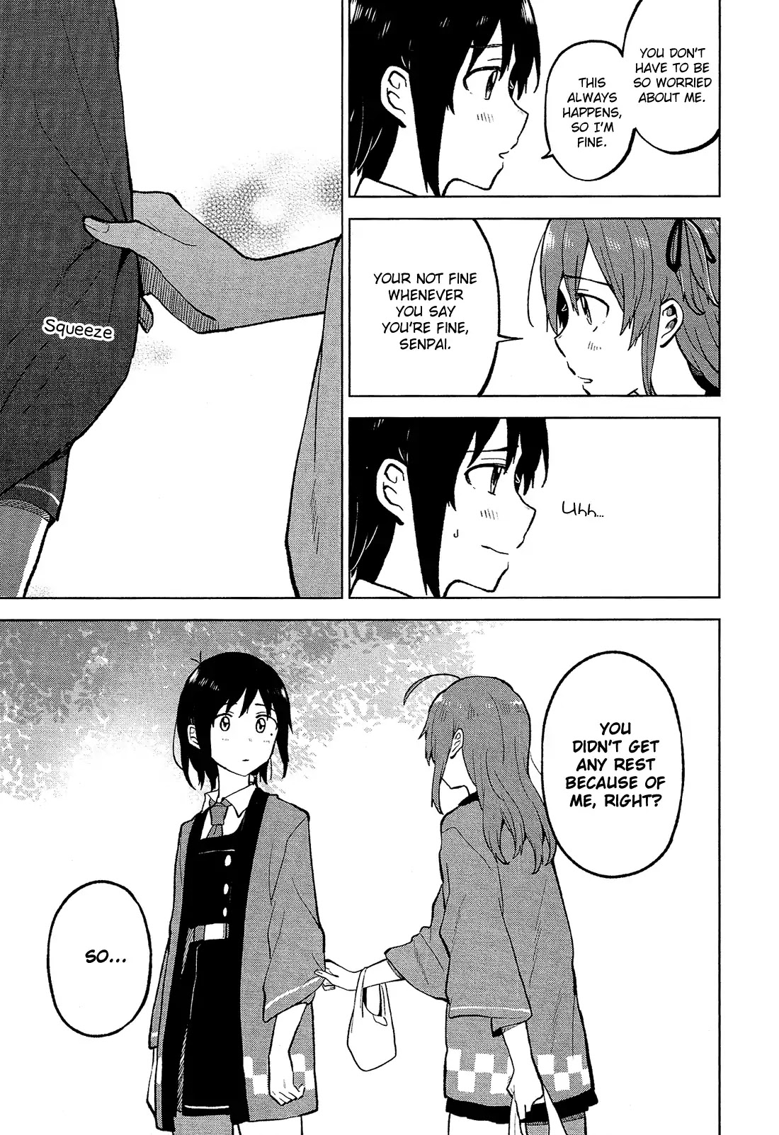 Nettaigyo wa Yuki ni Kogareru Chapter 5 page 22 - Chapter 5: Konatsu Amano Won't Ask.