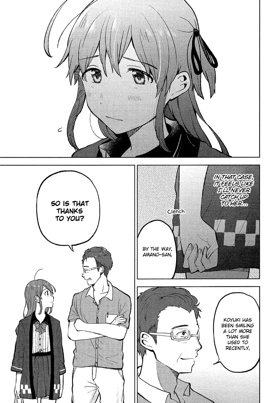 Nettaigyo wa Yuki ni Kogareru Chapter 5 page 28 - Chapter 5: Konatsu Amano Won't Ask.