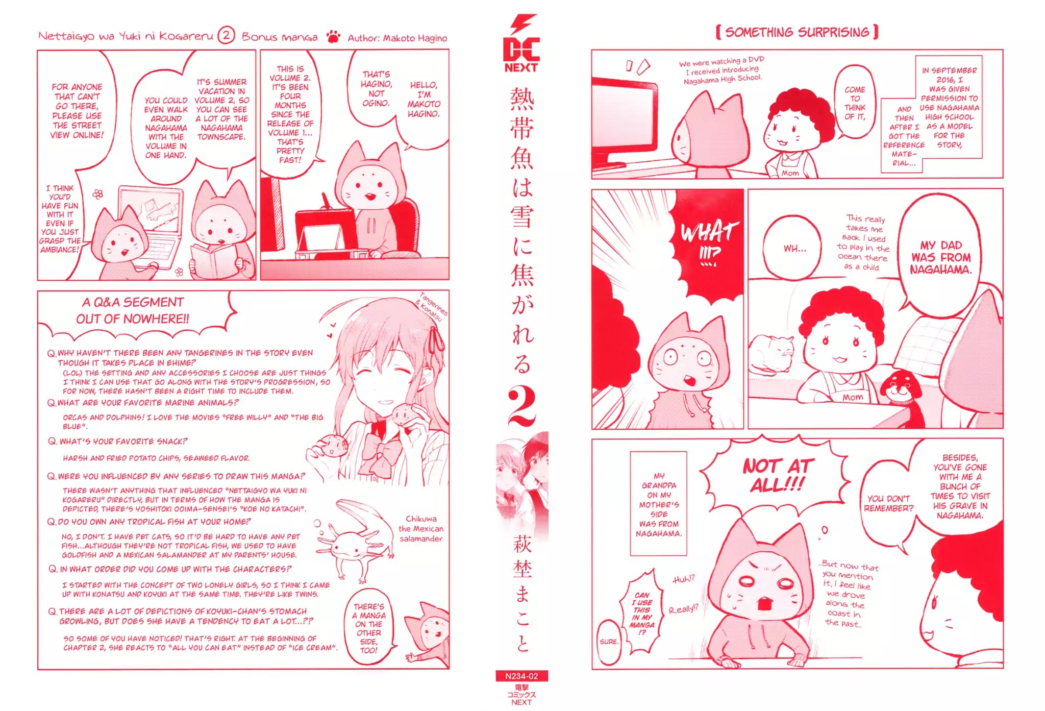Nettaigyo wa Yuki ni Kogareru Chapter 5 page 3 - Chapter 5: Konatsu Amano Won't Ask.