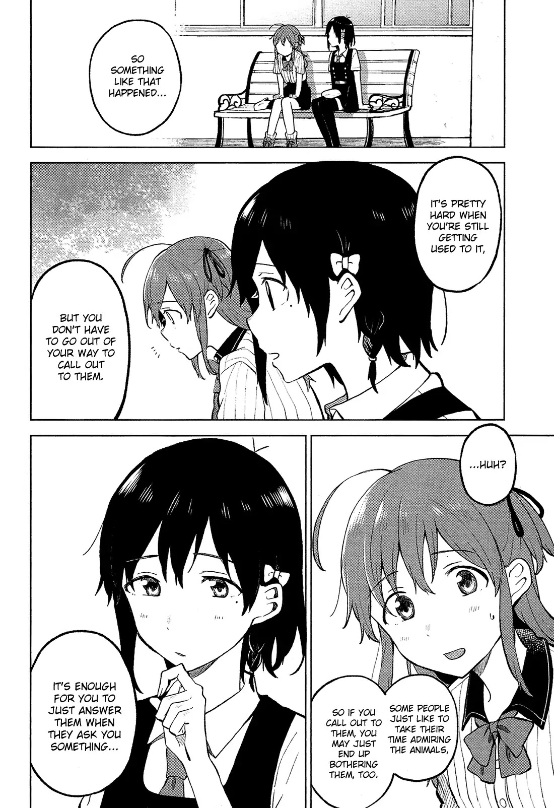 Nettaigyo wa Yuki ni Kogareru Chapter 5 page 35 - Chapter 5: Konatsu Amano Won't Ask.