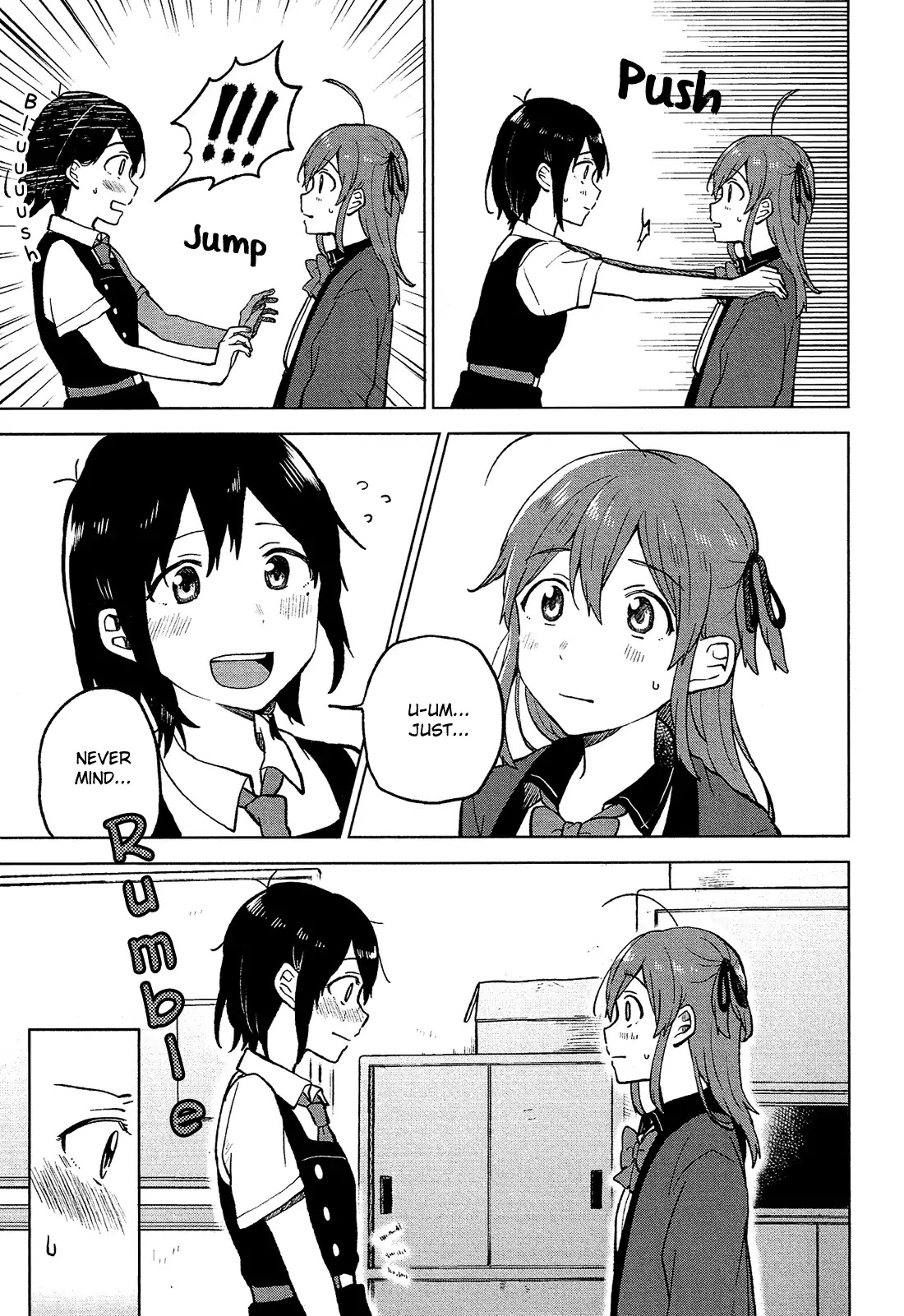 Nettaigyo wa Yuki ni Kogareru Chapter 5 page 8 - Chapter 5: Konatsu Amano Won't Ask.