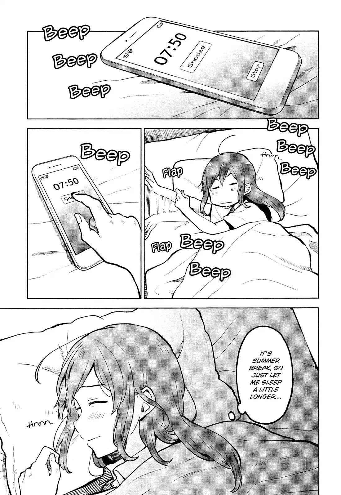 Nettaigyo wa Yuki ni Kogareru Chapter 6 page 8 - Chapter 6: Koyuki Honami Can't Encroach