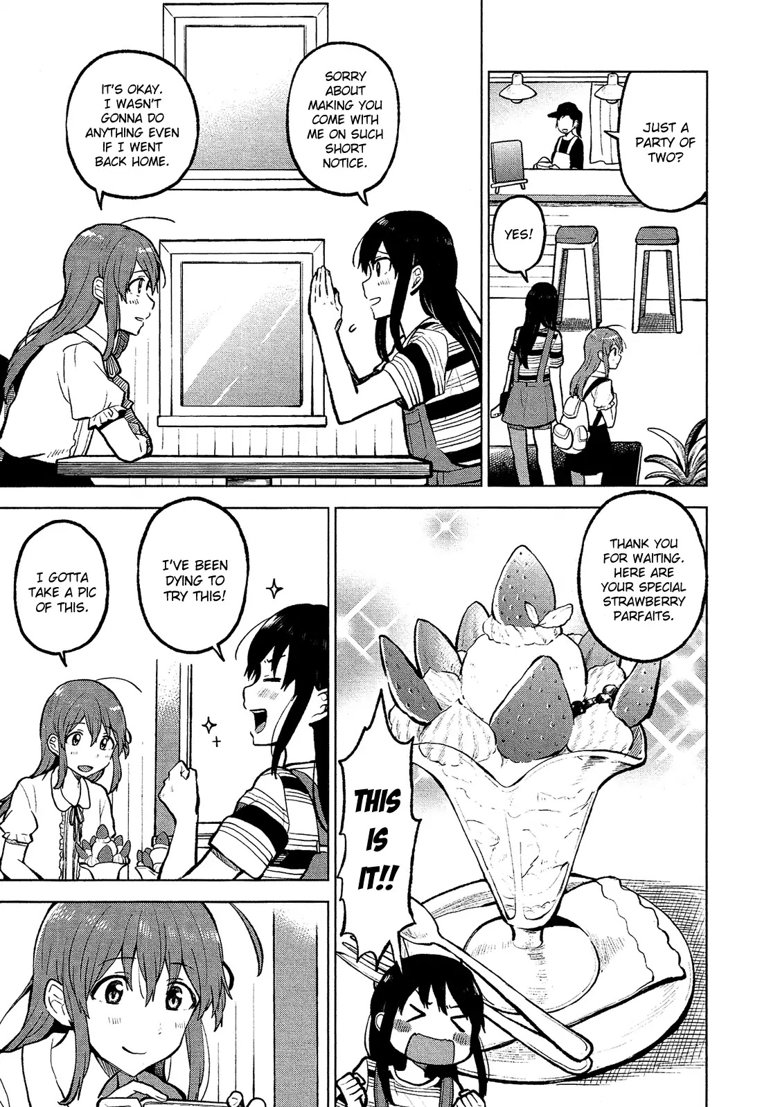 Nettaigyo wa Yuki ni Kogareru Chapter 7 page 10 - Chapter 7: Koyuki Honami Can't Respond