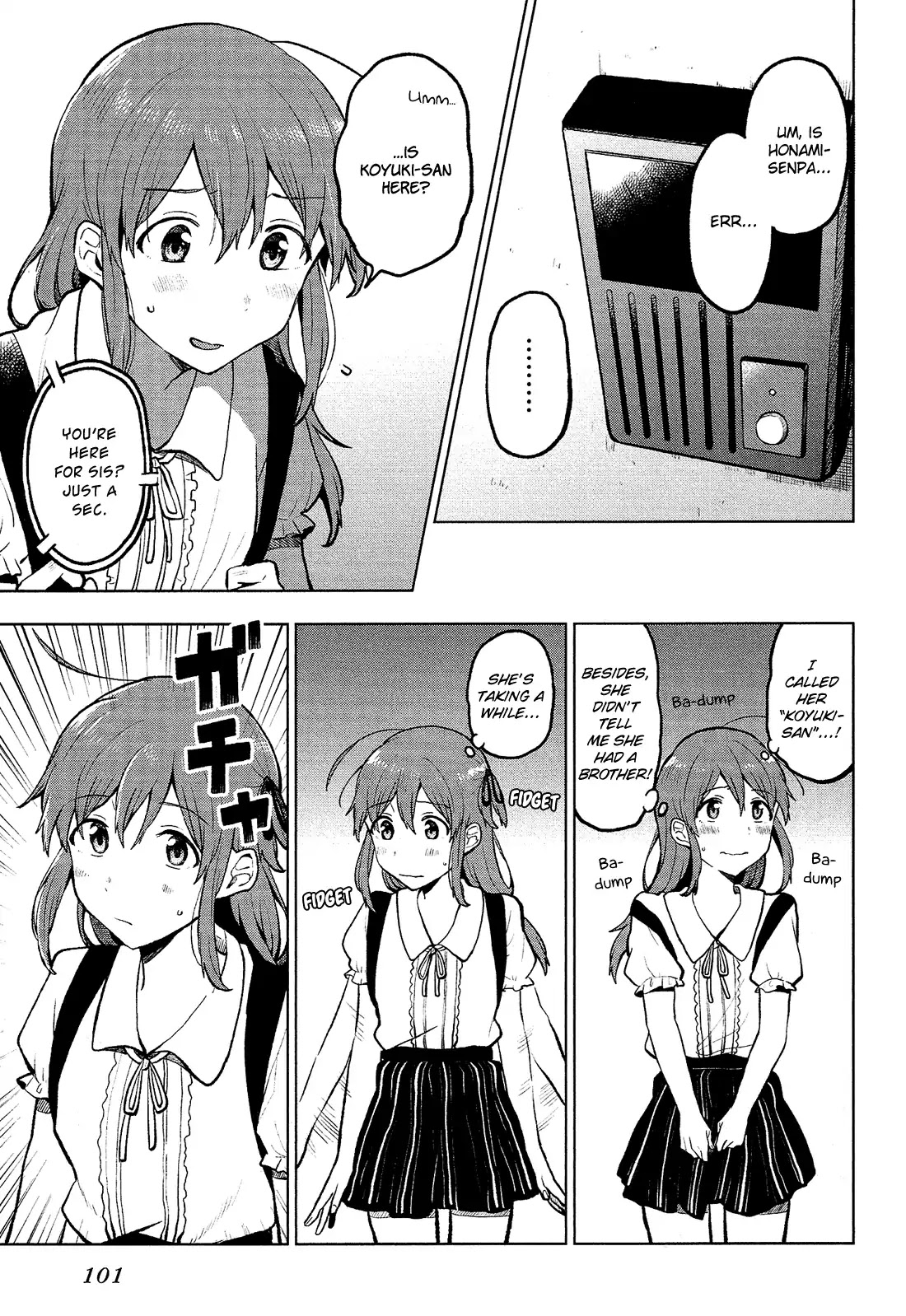 Nettaigyo wa Yuki ni Kogareru Chapter 7 page 28 - Chapter 7: Koyuki Honami Can't Respond