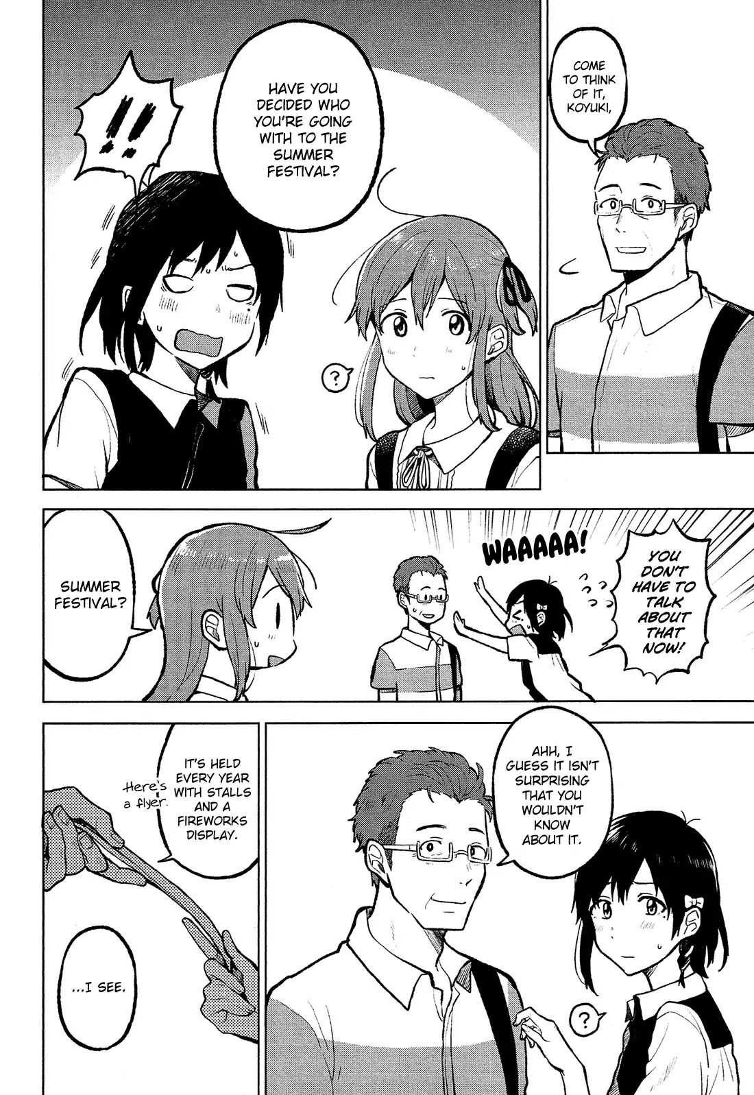 Nettaigyo wa Yuki ni Kogareru Chapter 7 page 33 - Chapter 7: Koyuki Honami Can't Respond