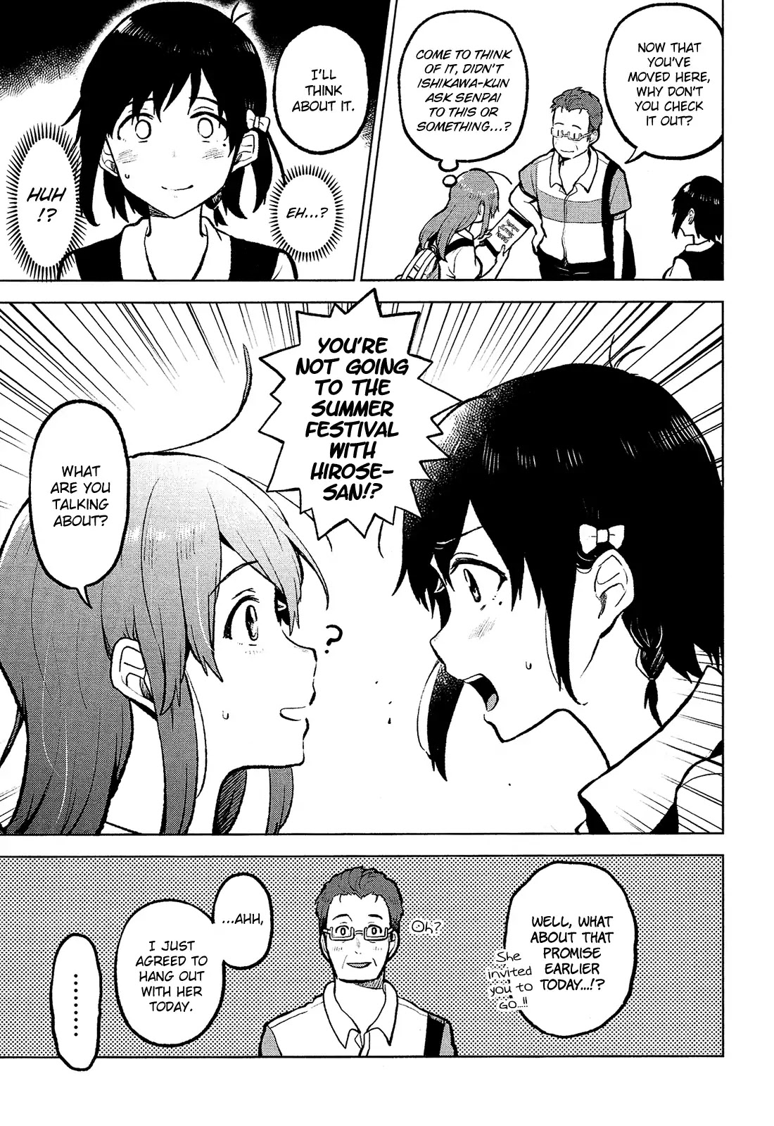 Nettaigyo wa Yuki ni Kogareru Chapter 7 page 34 - Chapter 7: Koyuki Honami Can't Respond