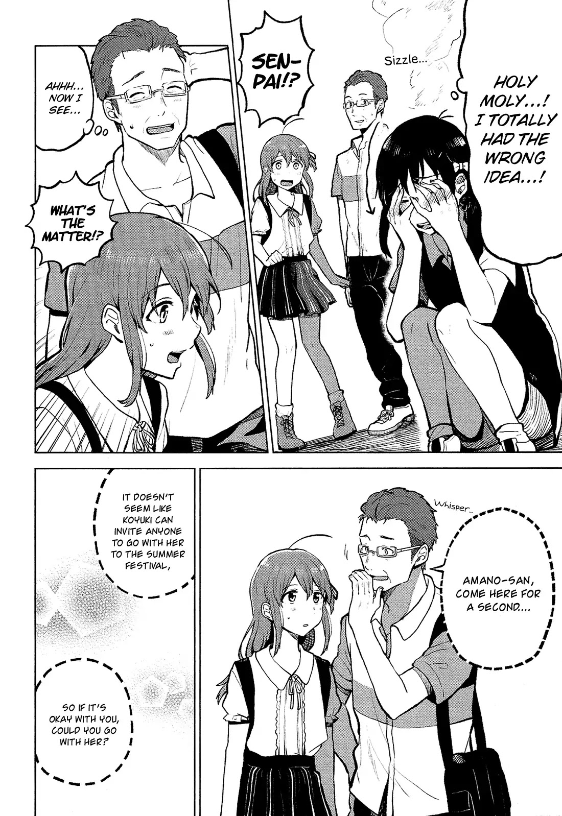 Nettaigyo wa Yuki ni Kogareru Chapter 7 page 35 - Chapter 7: Koyuki Honami Can't Respond