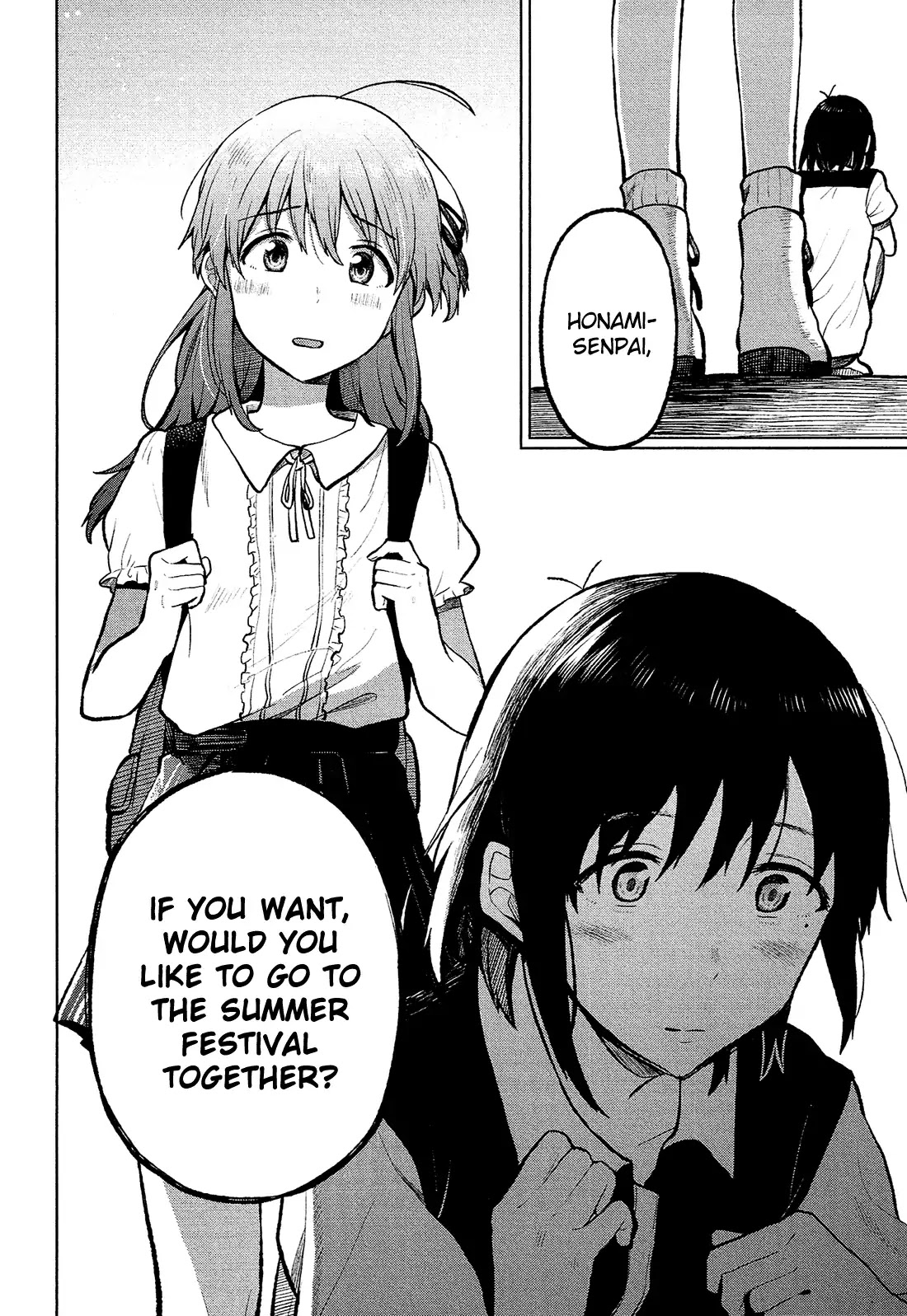 Nettaigyo wa Yuki ni Kogareru Chapter 7 page 37 - Chapter 7: Koyuki Honami Can't Respond