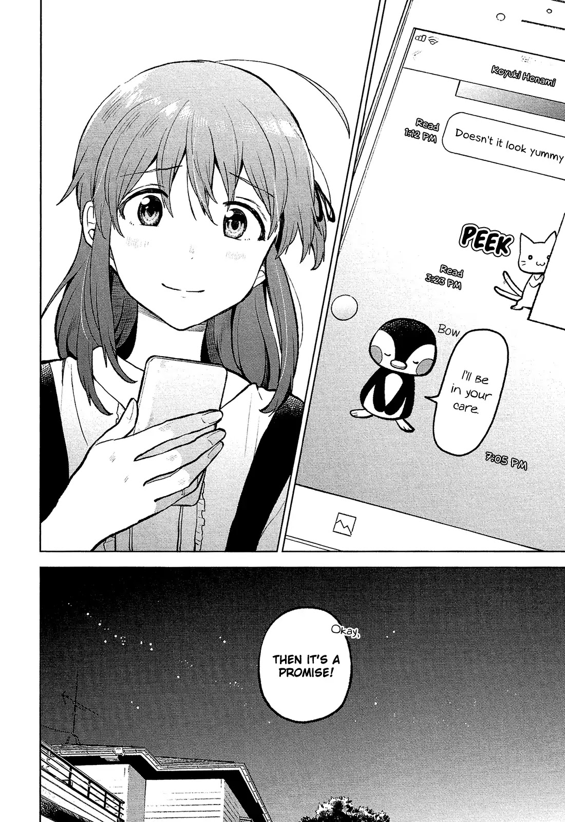 Nettaigyo wa Yuki ni Kogareru Chapter 7 page 39 - Chapter 7: Koyuki Honami Can't Respond