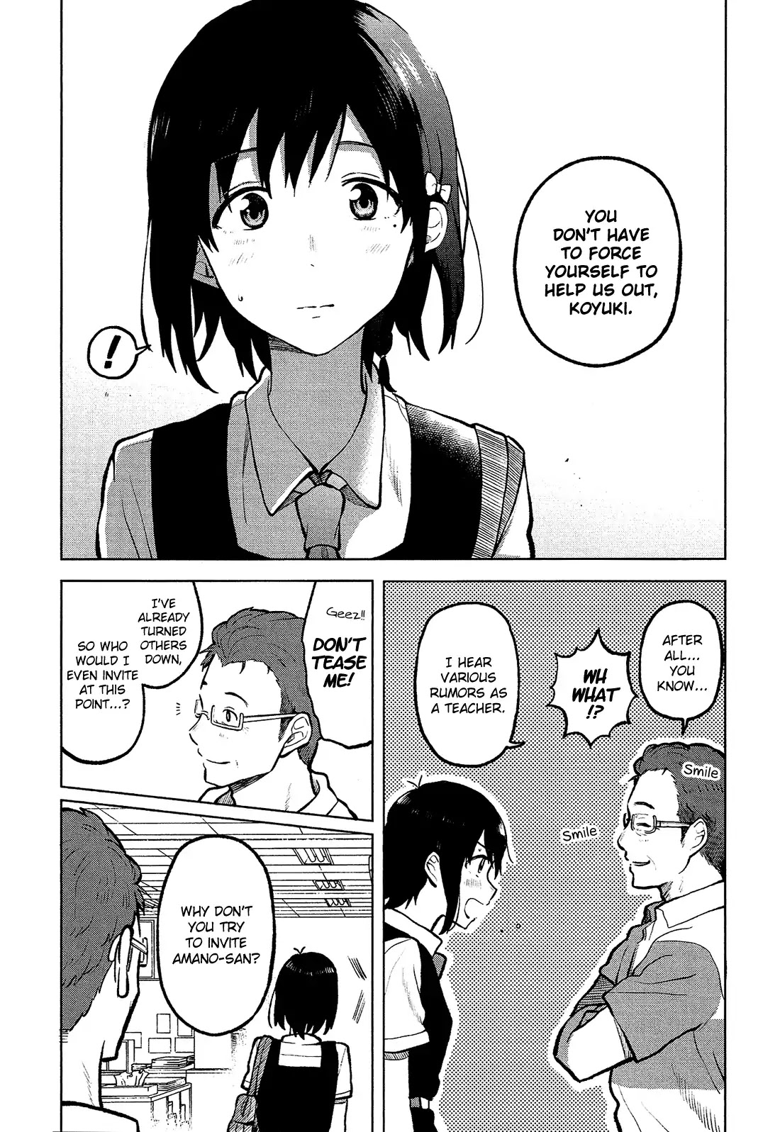 Nettaigyo wa Yuki ni Kogareru Chapter 7 page 4 - Chapter 7: Koyuki Honami Can't Respond