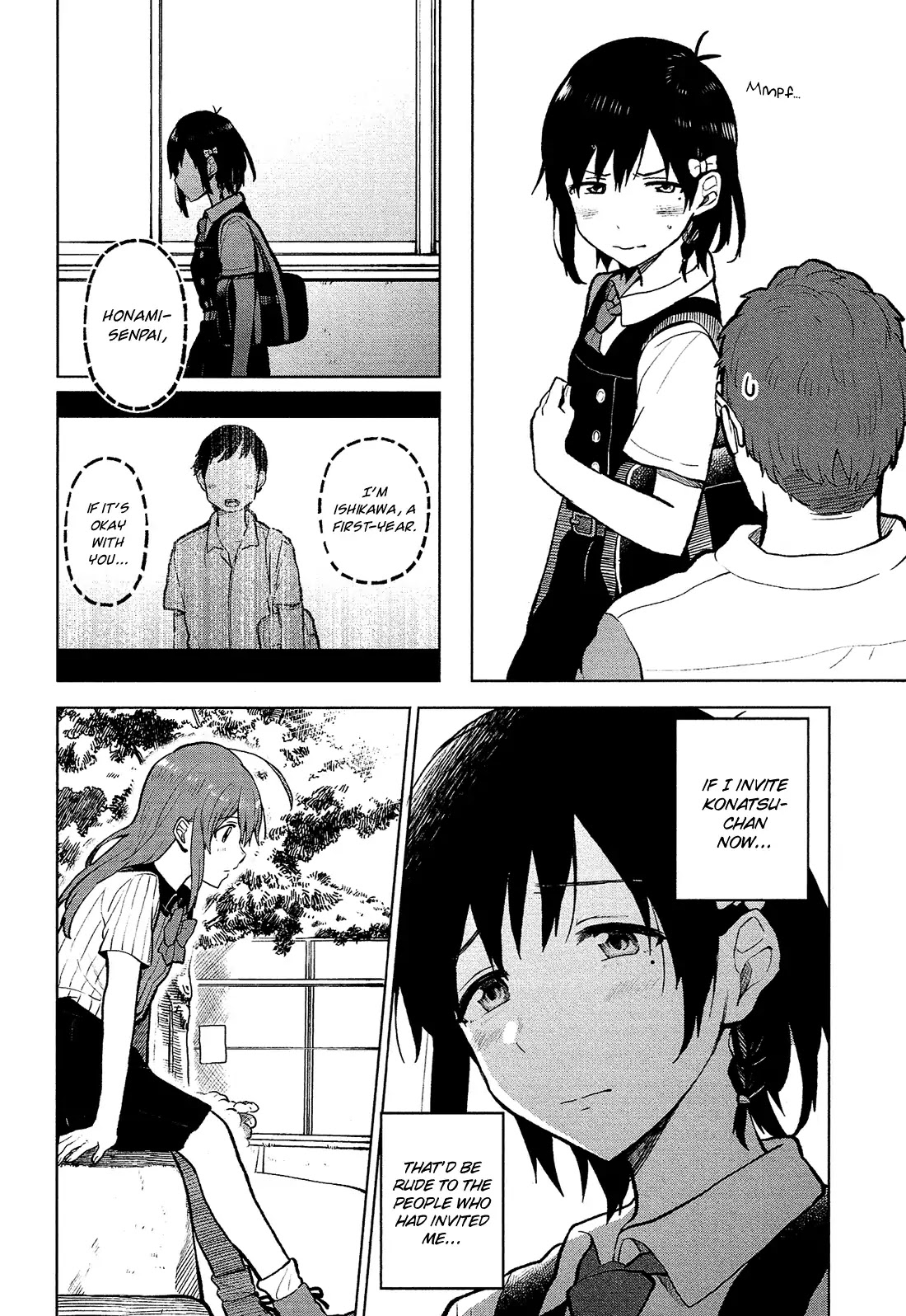 Nettaigyo wa Yuki ni Kogareru Chapter 7 page 5 - Chapter 7: Koyuki Honami Can't Respond