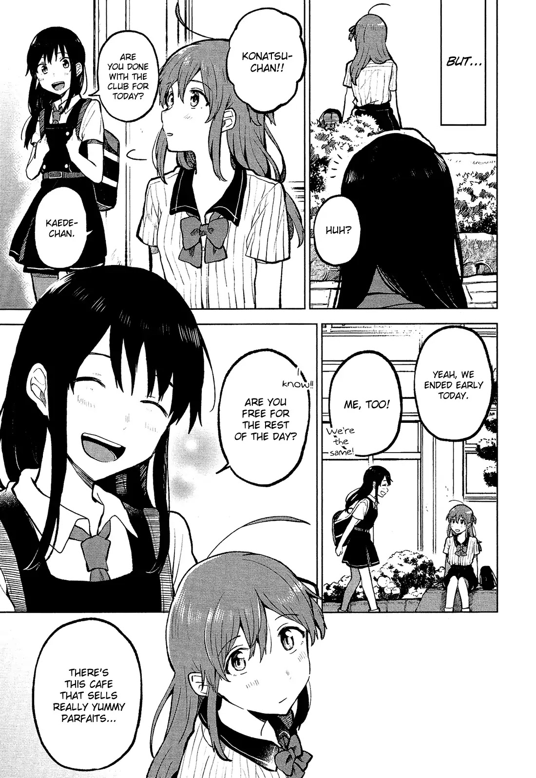 Nettaigyo wa Yuki ni Kogareru Chapter 7 page 6 - Chapter 7: Koyuki Honami Can't Respond