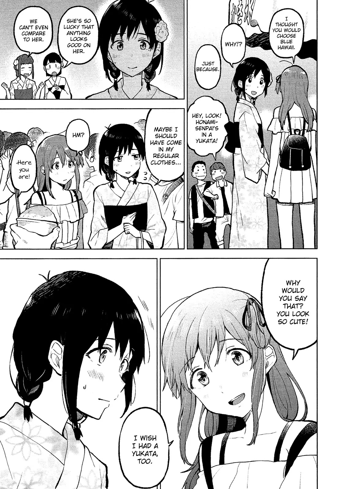Nettaigyo wa Yuki ni Kogareru Chapter 8 page 14 - Chapter 8: Konatsu Amano Isn't Alone.