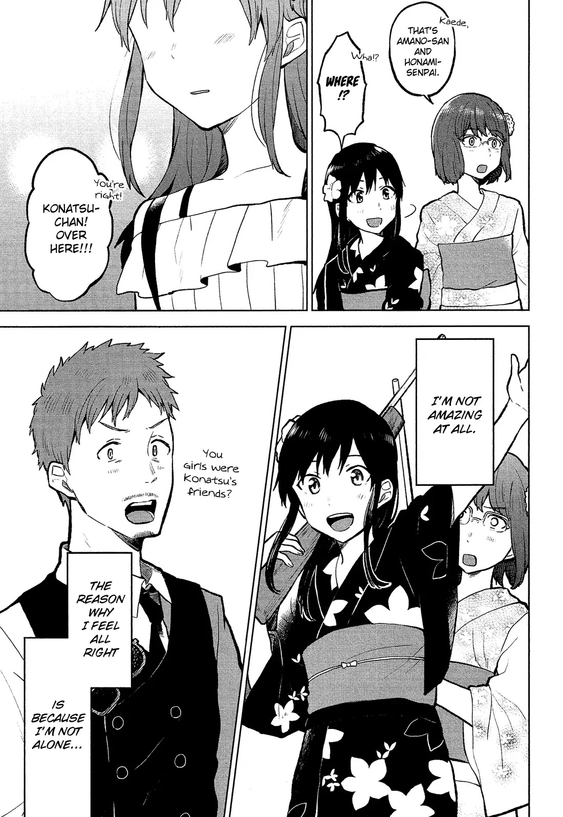 Nettaigyo wa Yuki ni Kogareru Chapter 8 page 20 - Chapter 8: Konatsu Amano Isn't Alone.