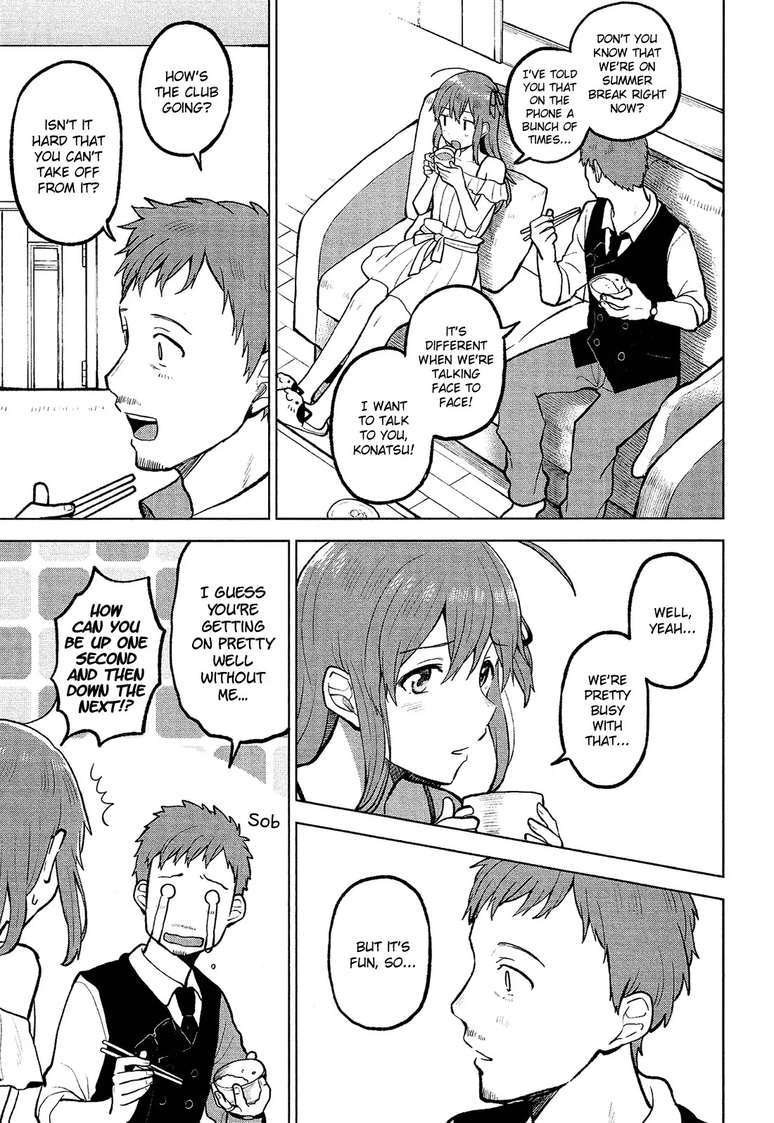 Nettaigyo wa Yuki ni Kogareru Chapter 8 page 6 - Chapter 8: Konatsu Amano Isn't Alone.