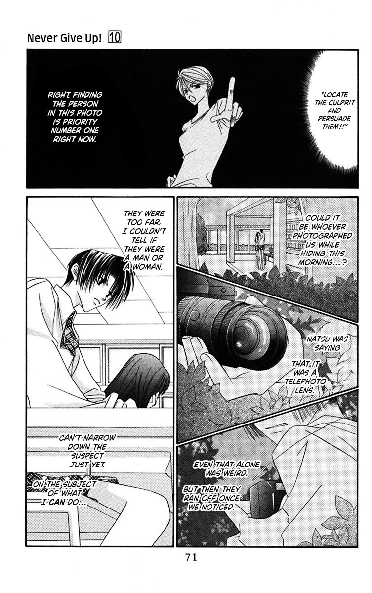 Never Give Up! Chapter 57 page 6 - Chapter 57: A Prince Dreams of a Princess