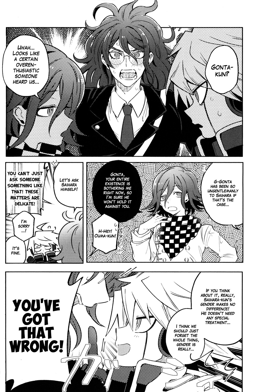 New Danganronpa V3 Comic Anthology Chapter 1.1 page 14 - Vol.1 Chapter 1 : First Half