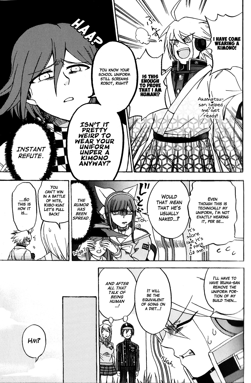 New Danganronpa V3 Comic Anthology Chapter 1.1 page 37 - Vol.1 Chapter 1 : First Half