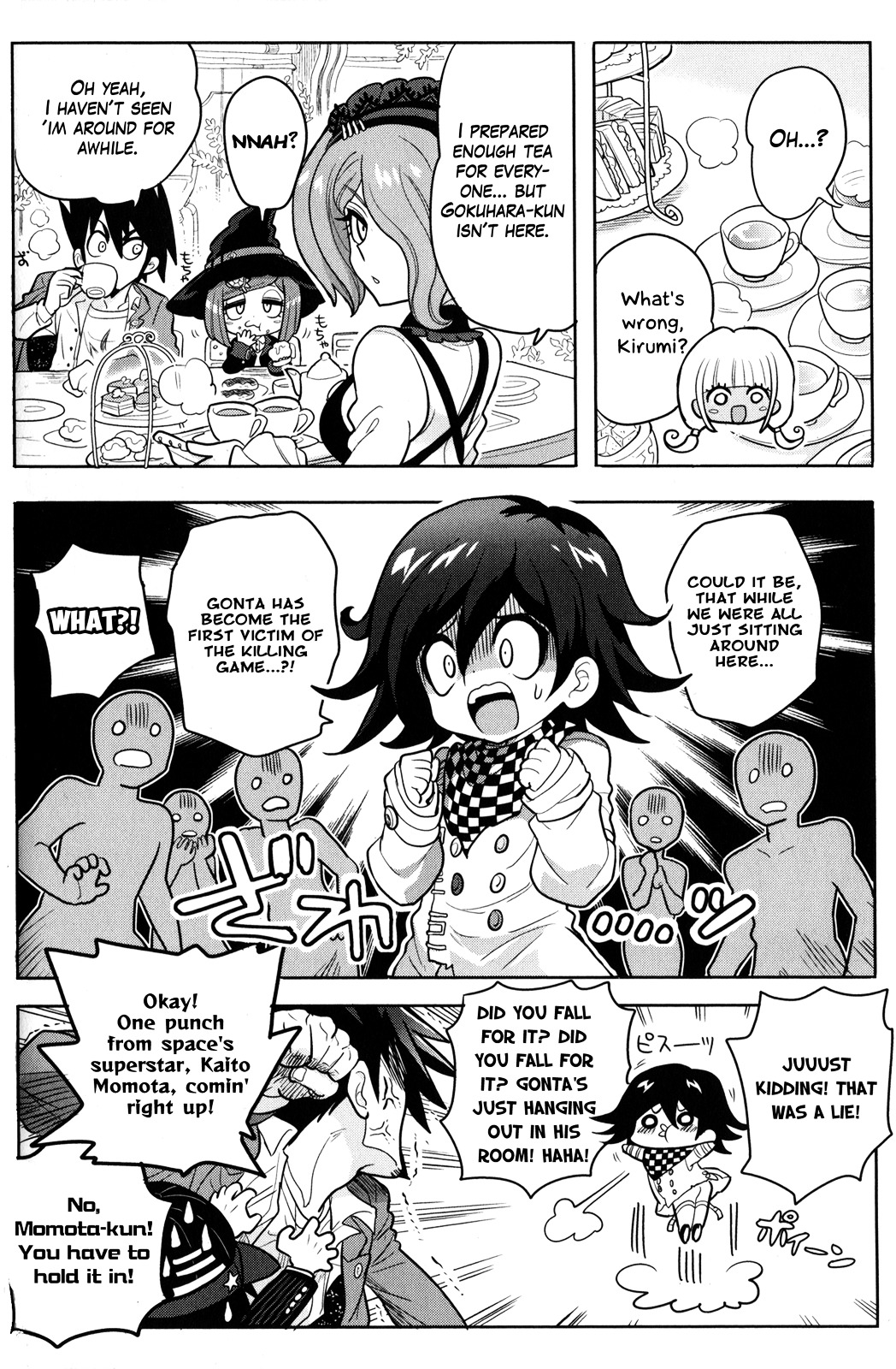 New Danganronpa V3 Comic Anthology Chapter 1.1 page 42 - Vol.1 Chapter 1 : First Half
