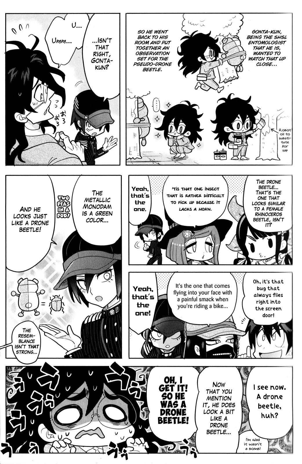 New Danganronpa V3 Comic Anthology Chapter 1.1 page 51 - Vol.1 Chapter 1 : First Half