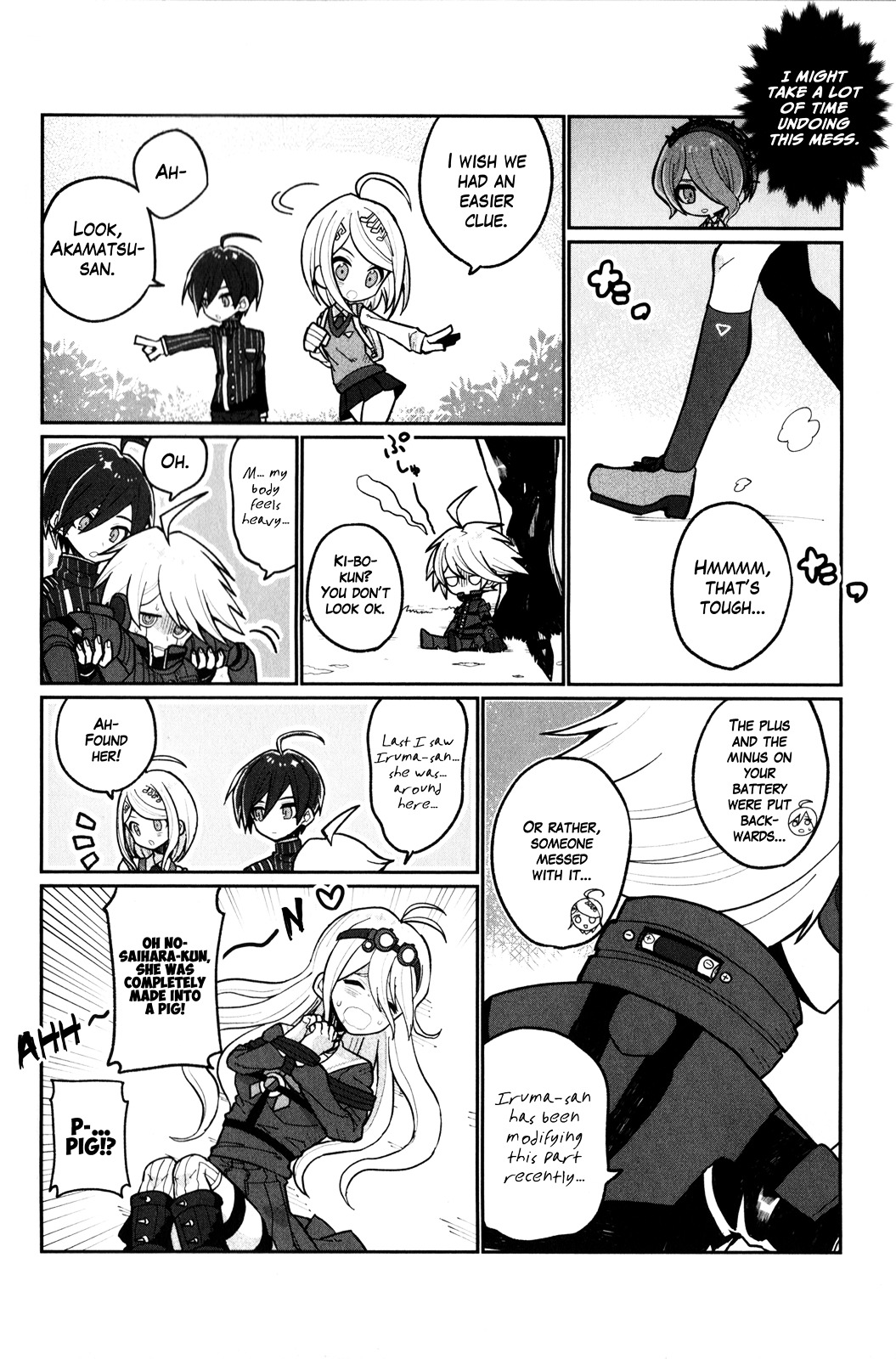 New Danganronpa V3 Comic Anthology Chapter 1.1 page 72 - Vol.1 Chapter 1 : First Half