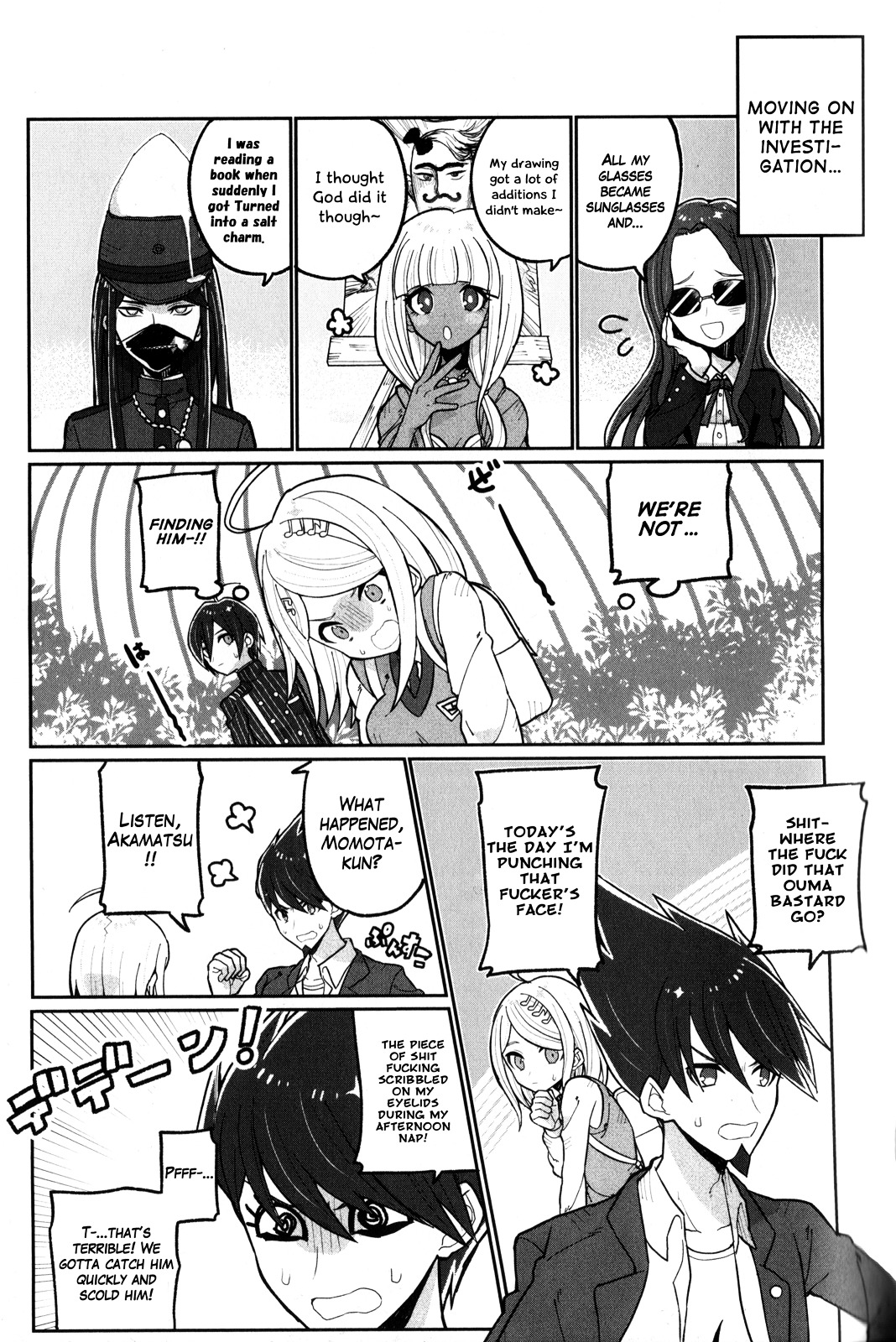 New Danganronpa V3 Comic Anthology Chapter 1.1 page 73 - Vol.1 Chapter 1 : First Half