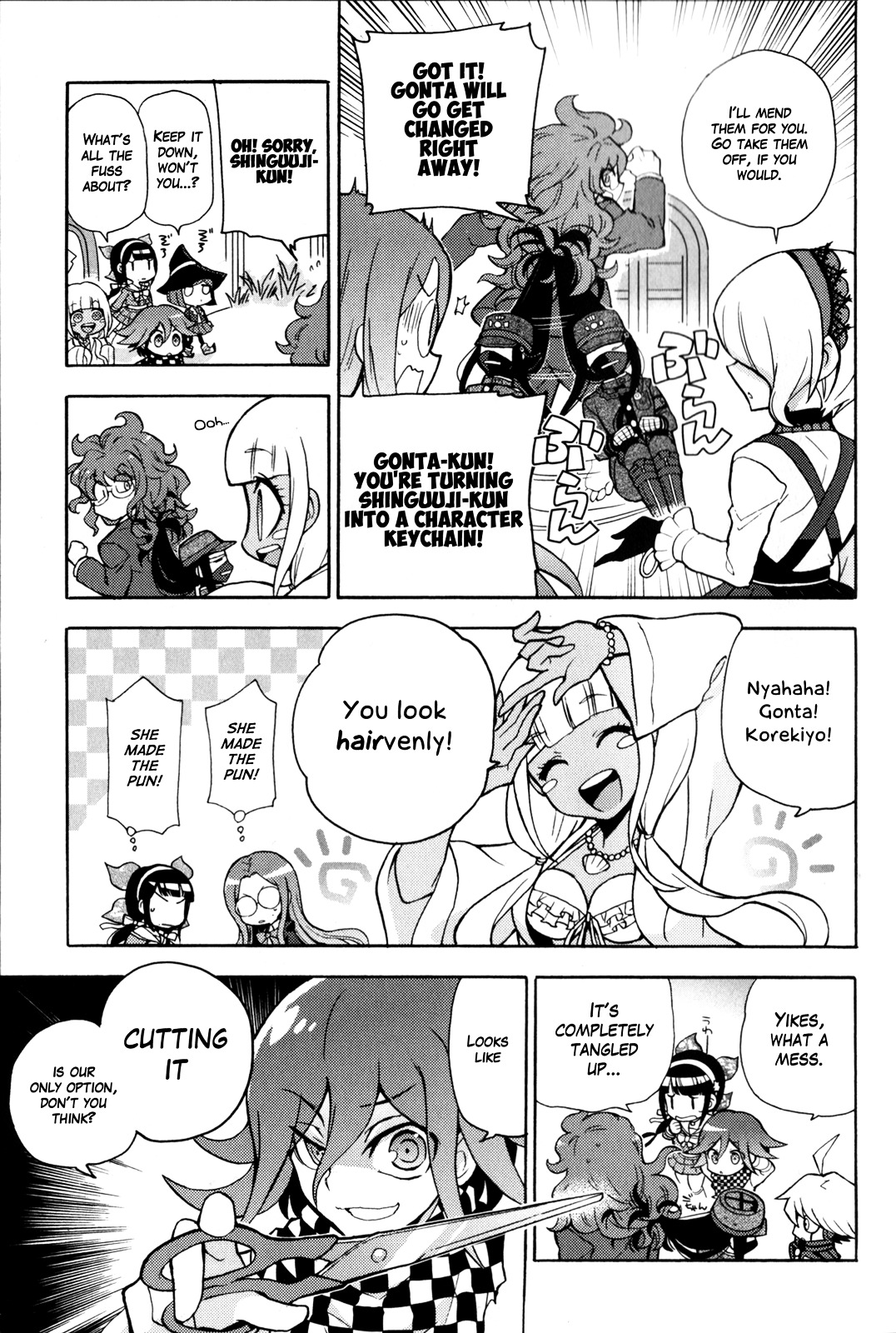 New Danganronpa V3 Comic Anthology Chapter 1.2 page 12 - Vol.1 Chapter 2 : Second Half