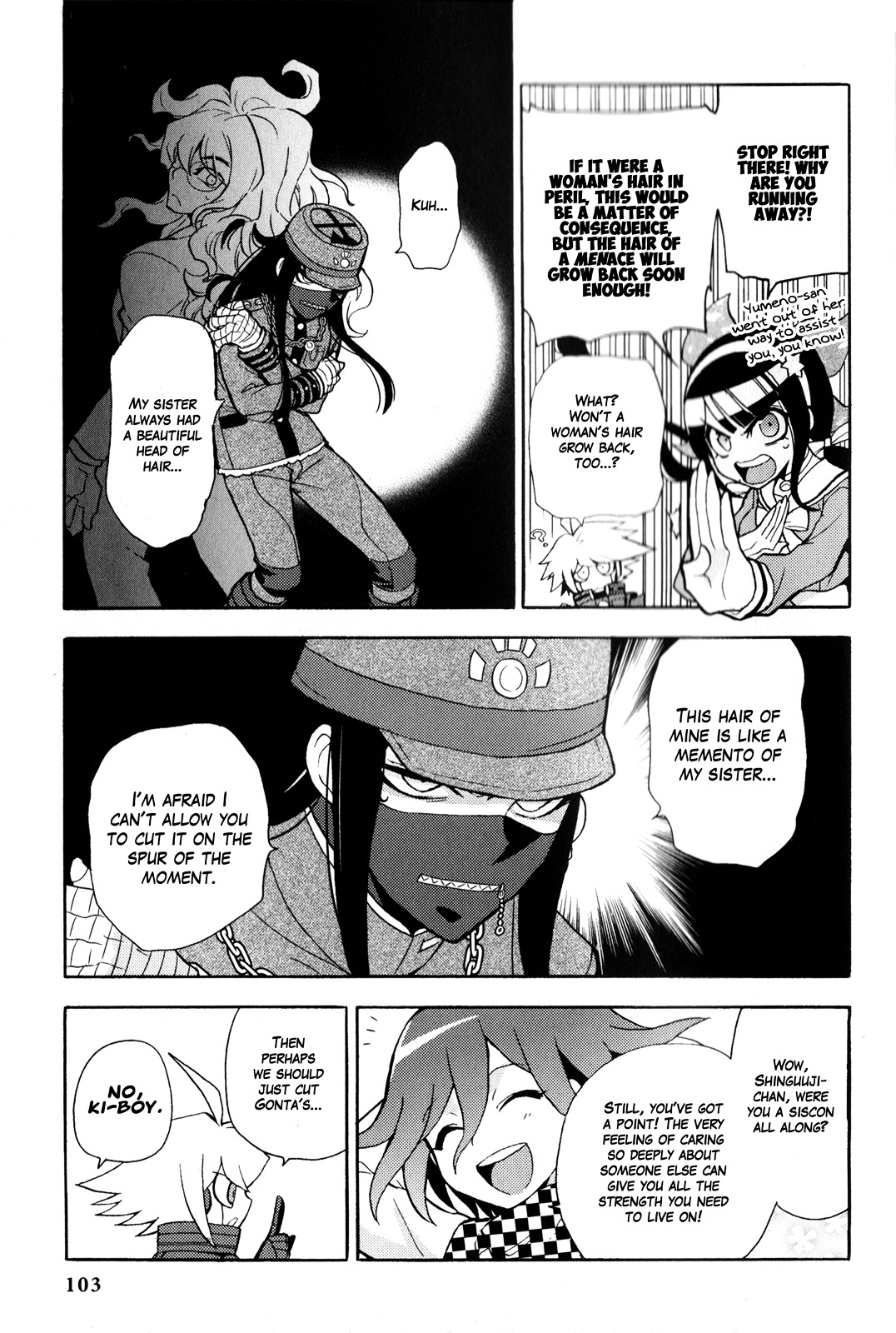 New Danganronpa V3 Comic Anthology Chapter 1.2 page 14 - Vol.1 Chapter 2 : Second Half