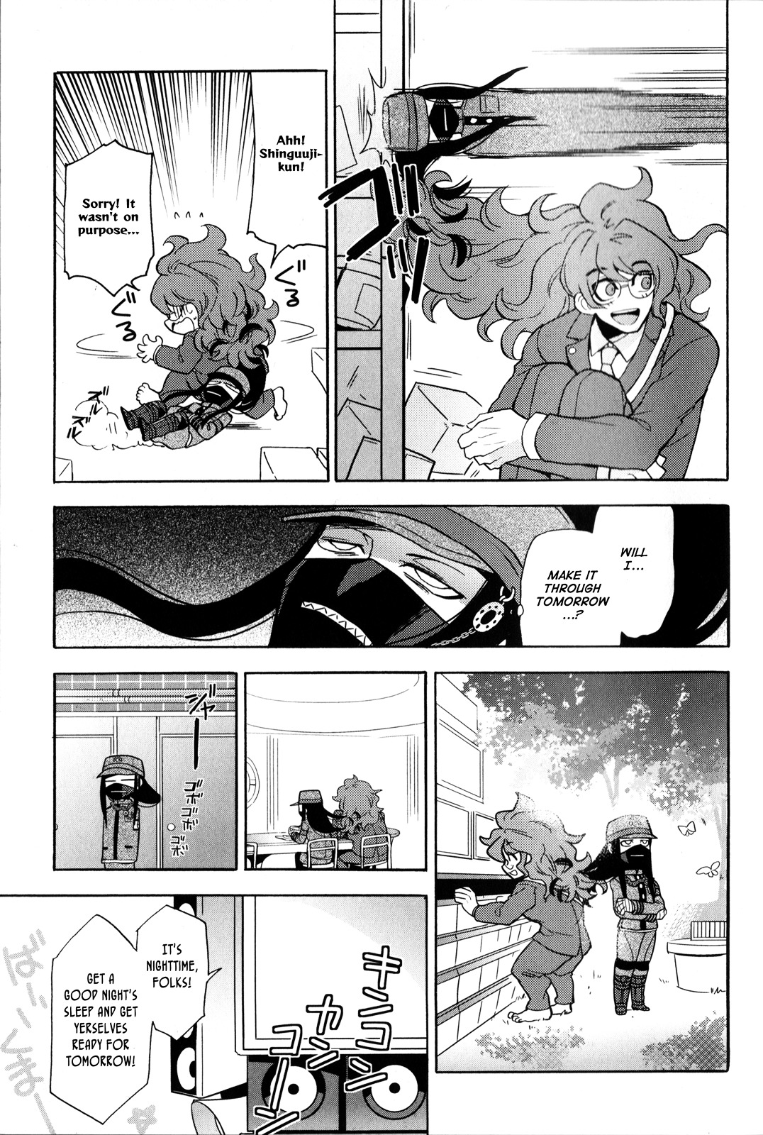 New Danganronpa V3 Comic Anthology Chapter 1.2 page 18 - Vol.1 Chapter 2 : Second Half