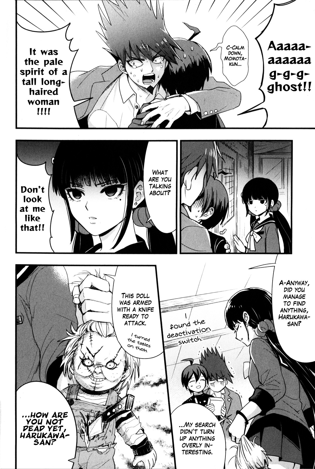 New Danganronpa V3 Comic Anthology Chapter 1.2 page 37 - Vol.1 Chapter 2 : Second Half