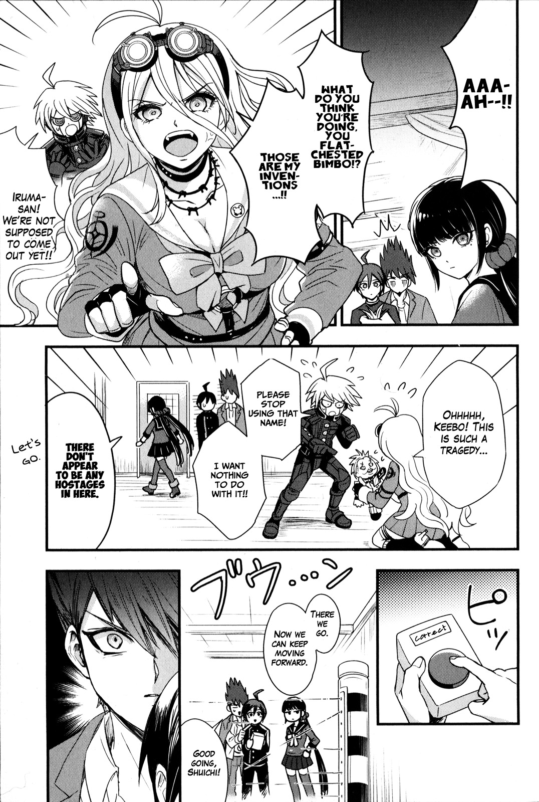 New Danganronpa V3 Comic Anthology Chapter 1.2 page 38 - Vol.1 Chapter 2 : Second Half