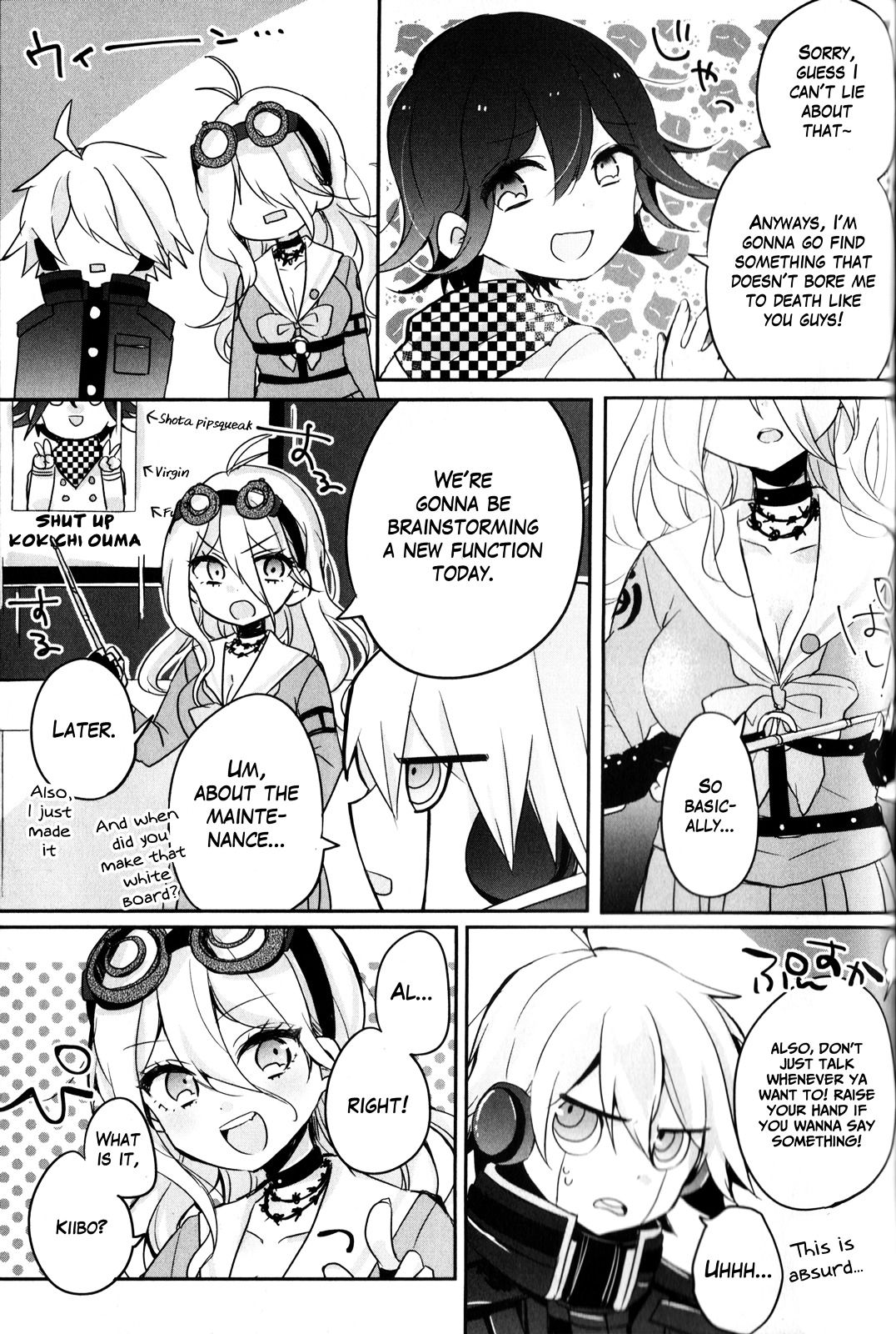 New Danganronpa V3 Comic Anthology Chapter 1.2 page 46 - Vol.1 Chapter 2 : Second Half