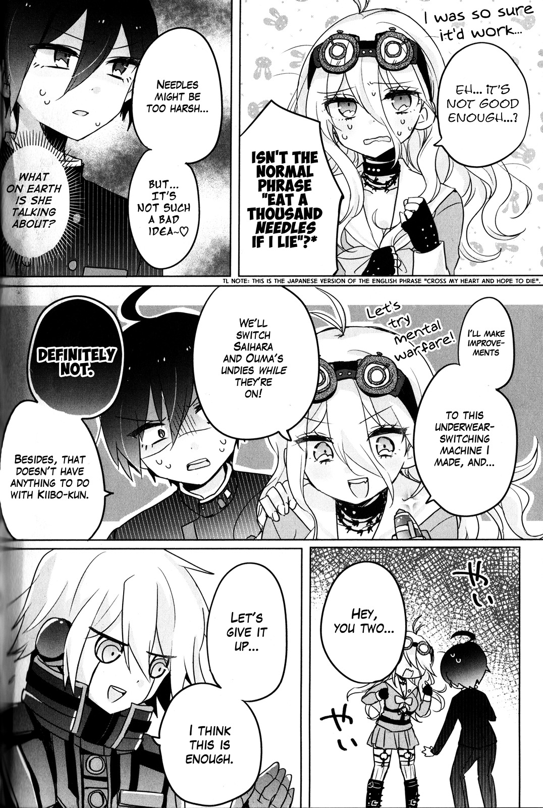 New Danganronpa V3 Comic Anthology Chapter 1.2 page 49 - Vol.1 Chapter 2 : Second Half