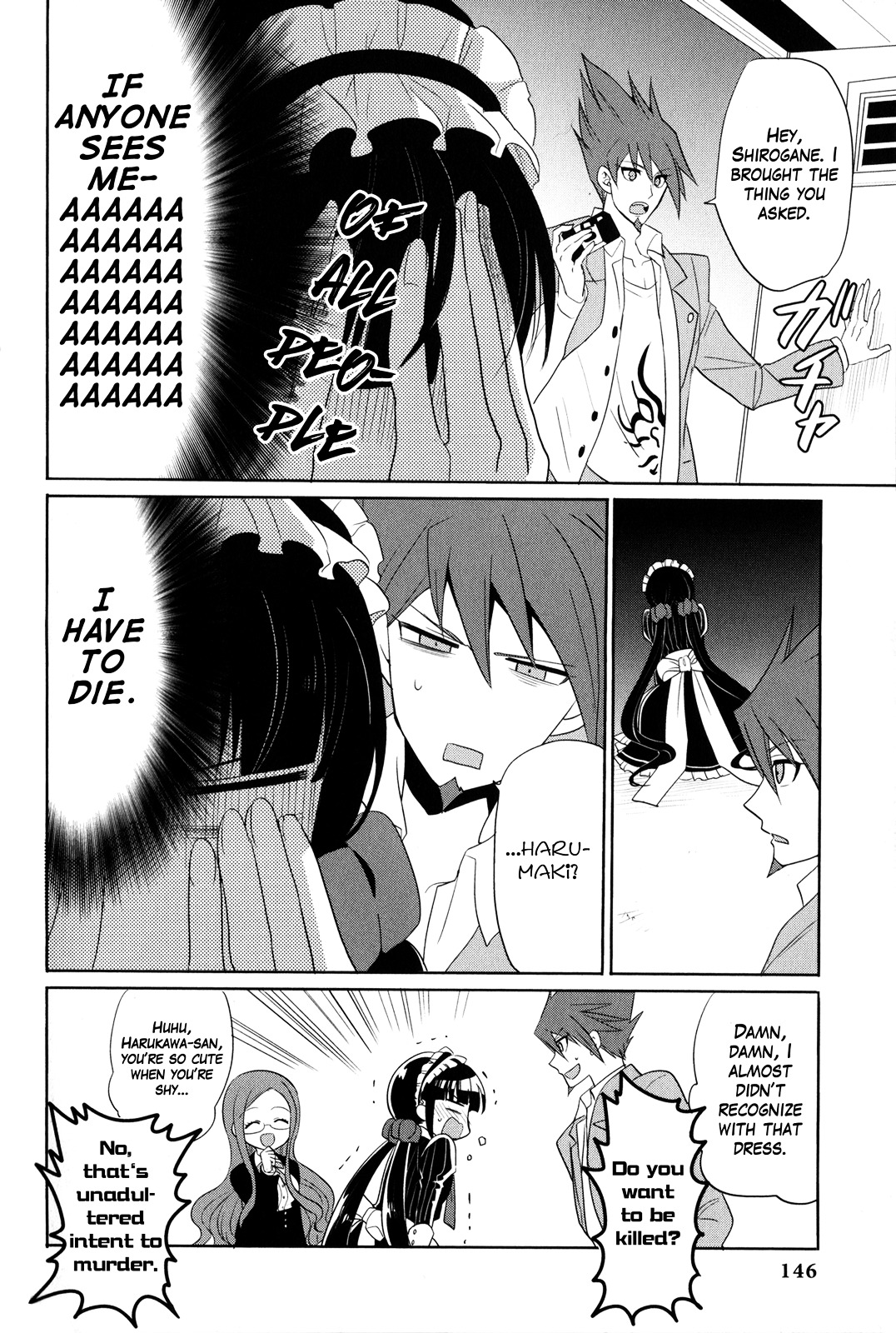 New Danganronpa V3 Comic Anthology Chapter 1.2 page 57 - Vol.1 Chapter 2 : Second Half