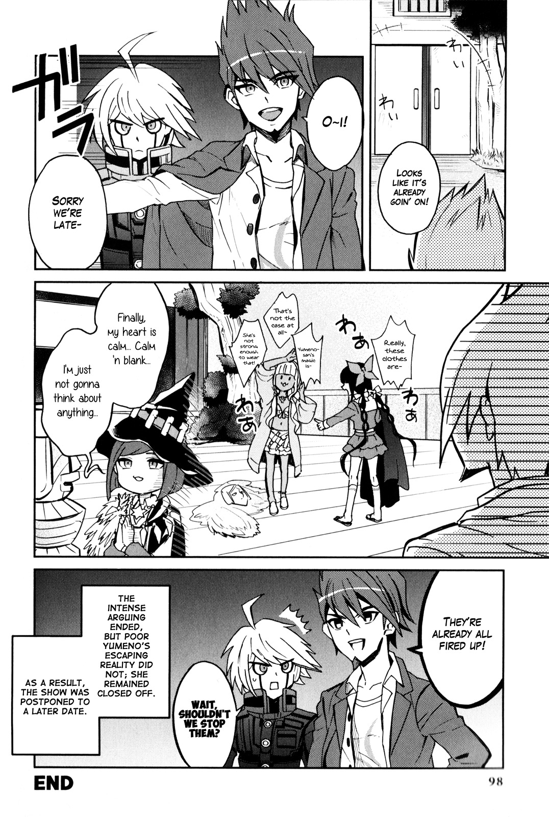 New Danganronpa V3 Comic Anthology Chapter 1.2 page 9 - Vol.1 Chapter 2 : Second Half