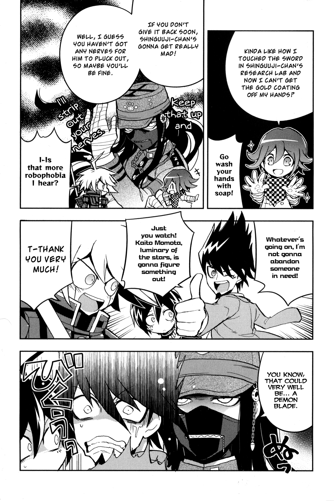 New Danganronpa V3 Comic Anthology Chapter 2.0 page 106 - Vol.2 Chapter 0