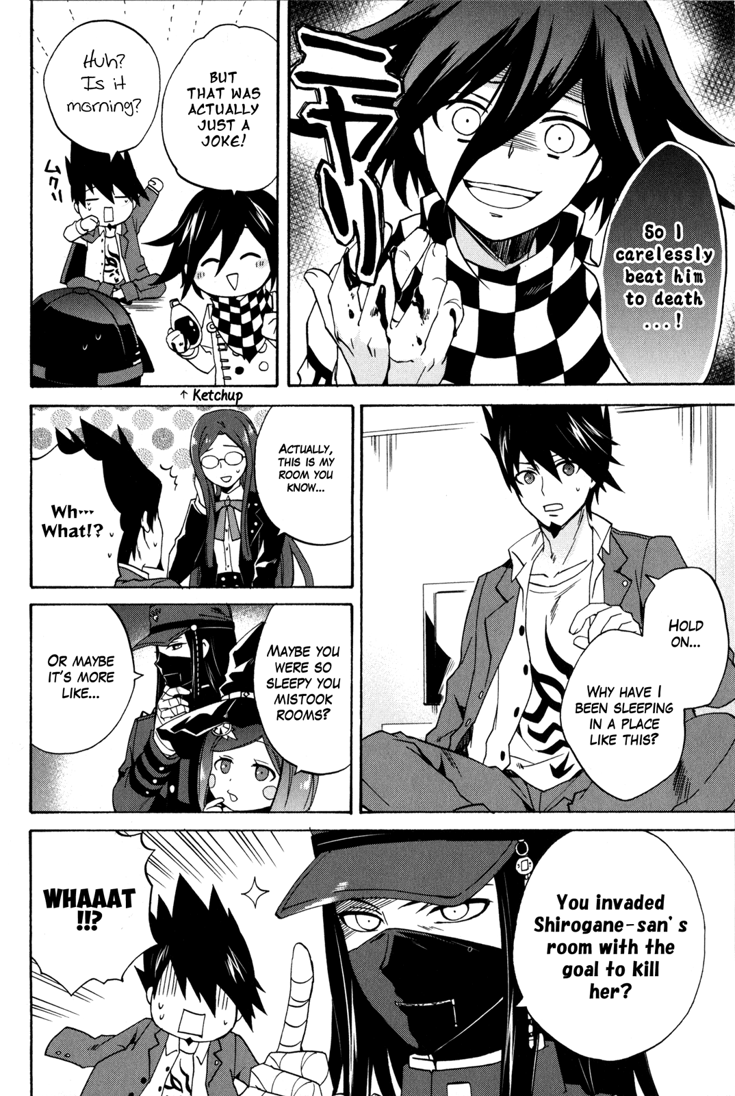 New Danganronpa V3 Comic Anthology Chapter 2.0 page 13 - Vol.2 Chapter 0
