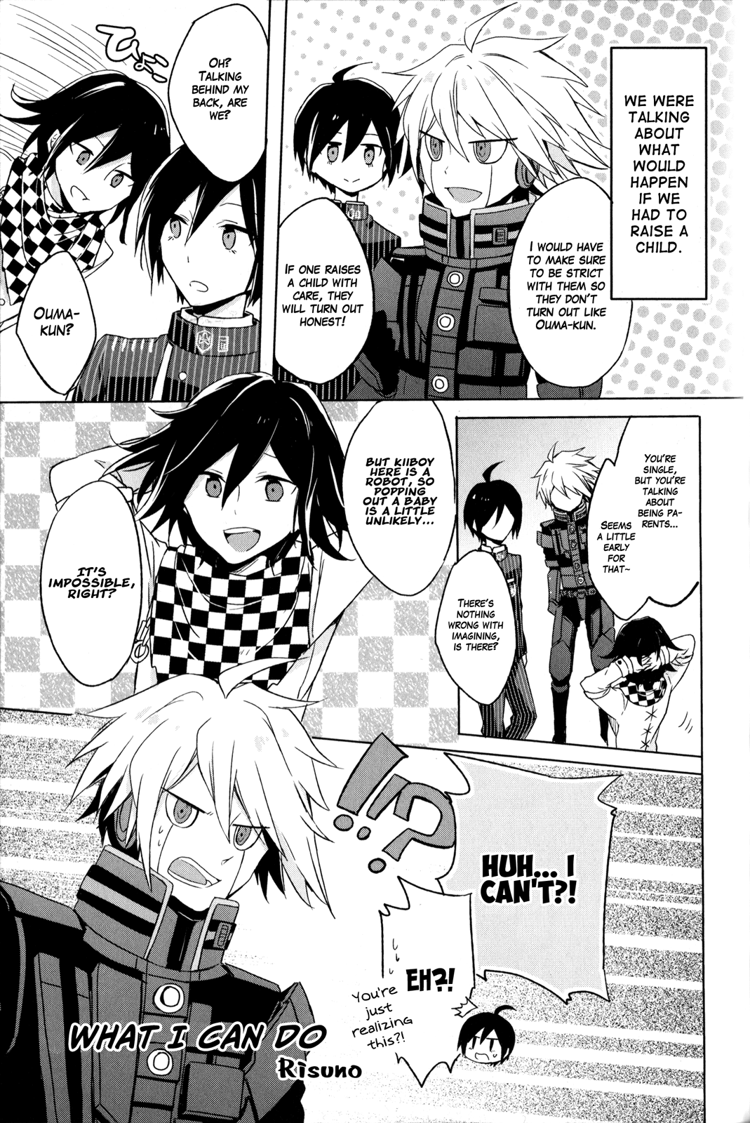 New Danganronpa V3 Comic Anthology Chapter 2.0 page 132 - Vol.2 Chapter 0