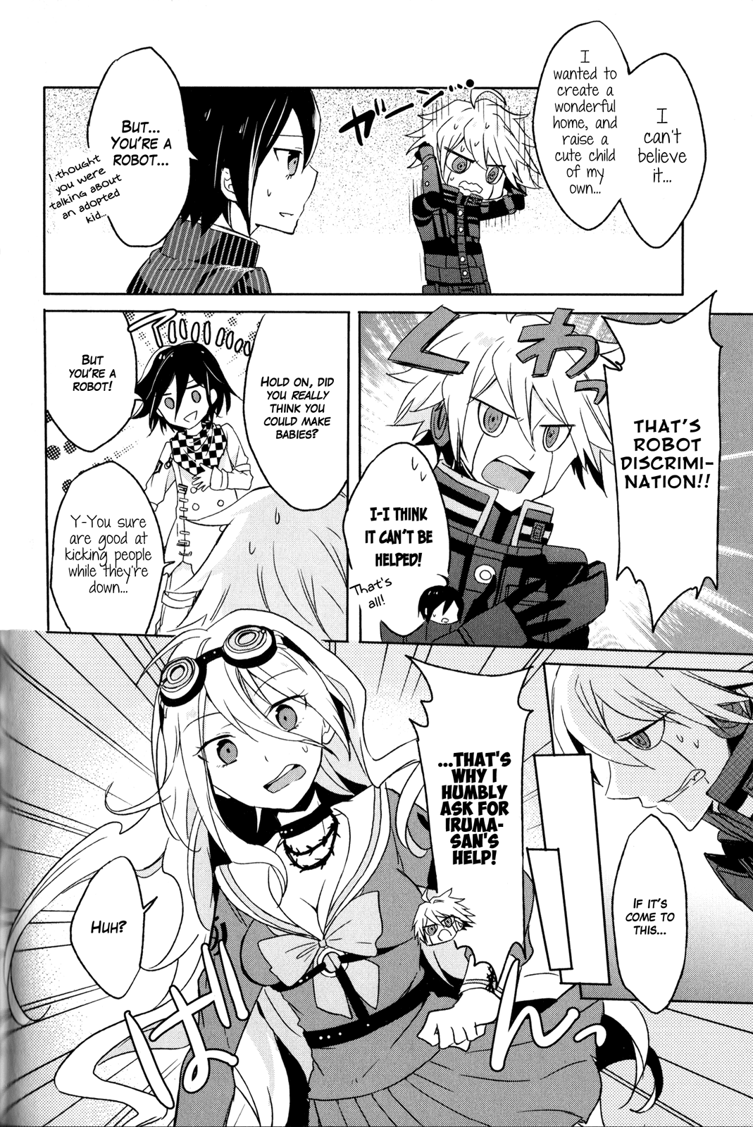 New Danganronpa V3 Comic Anthology Chapter 2.0 page 133 - Vol.2 Chapter 0