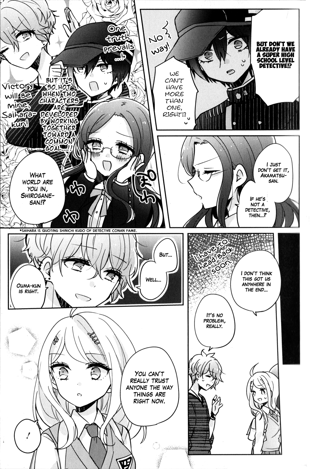 New Danganronpa V3 Comic Anthology Chapter 2.0 page 28 - Vol.2 Chapter 0