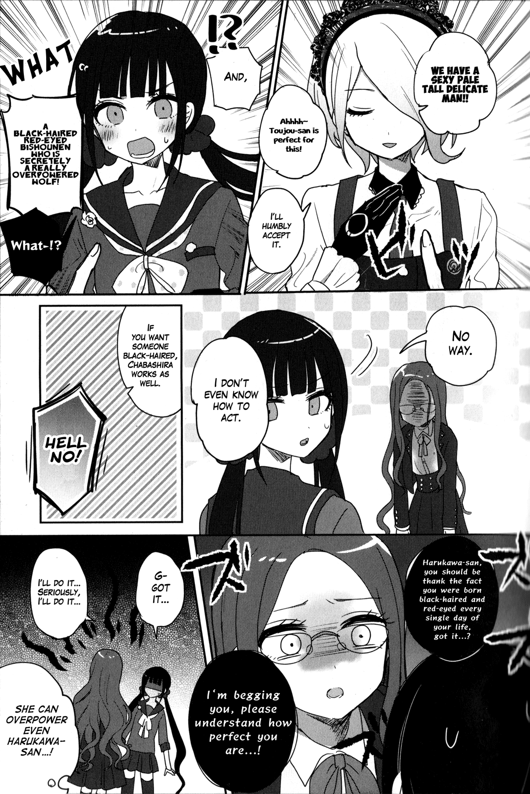 New Danganronpa V3 Comic Anthology Chapter 2.0 page 34 - Vol.2 Chapter 0